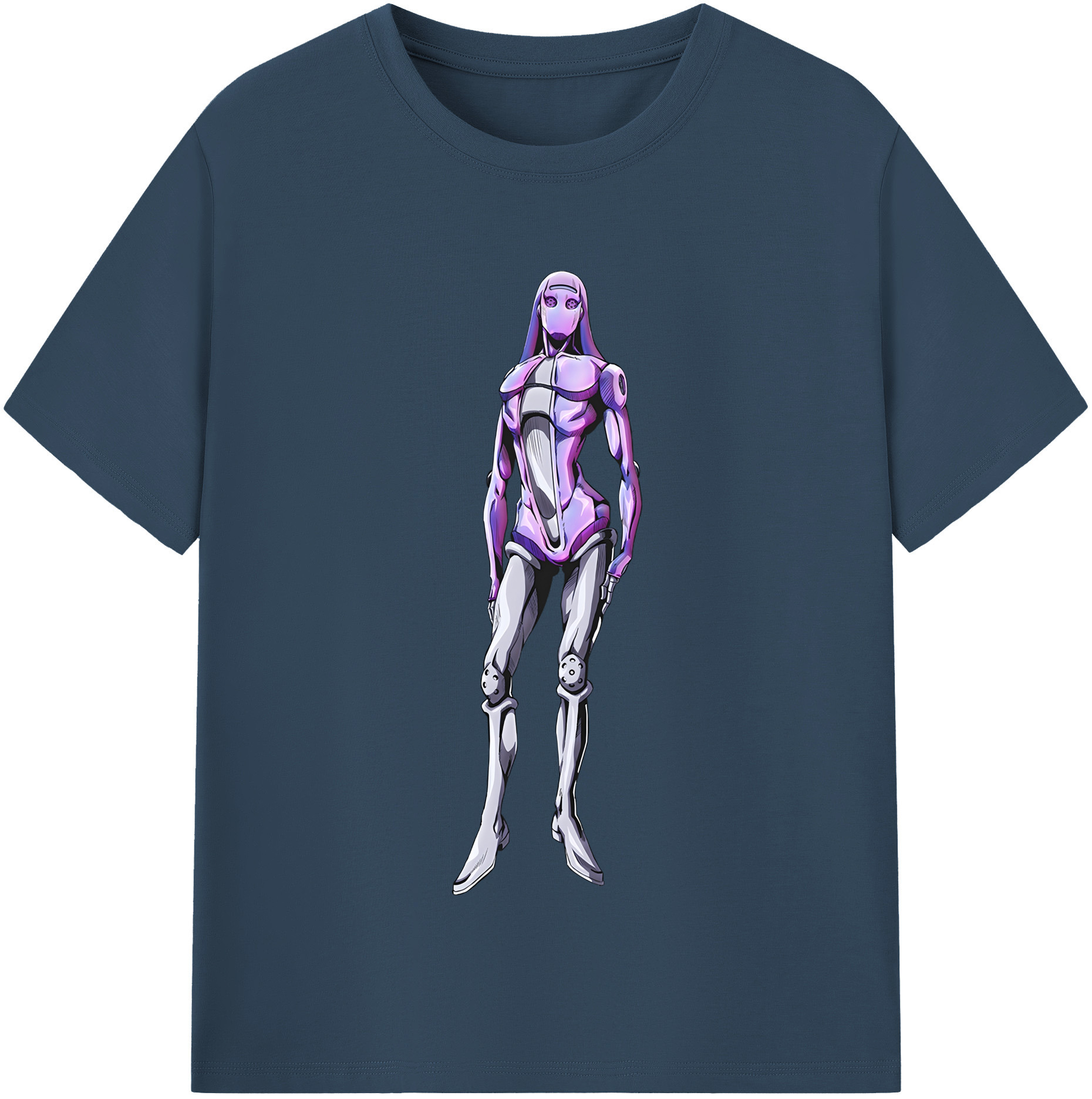 （画像用） ジョジョの奇妙な冒険 JoJo's Bizarre Adventure 綿100％半袖Tシャツ（フロントプリント）