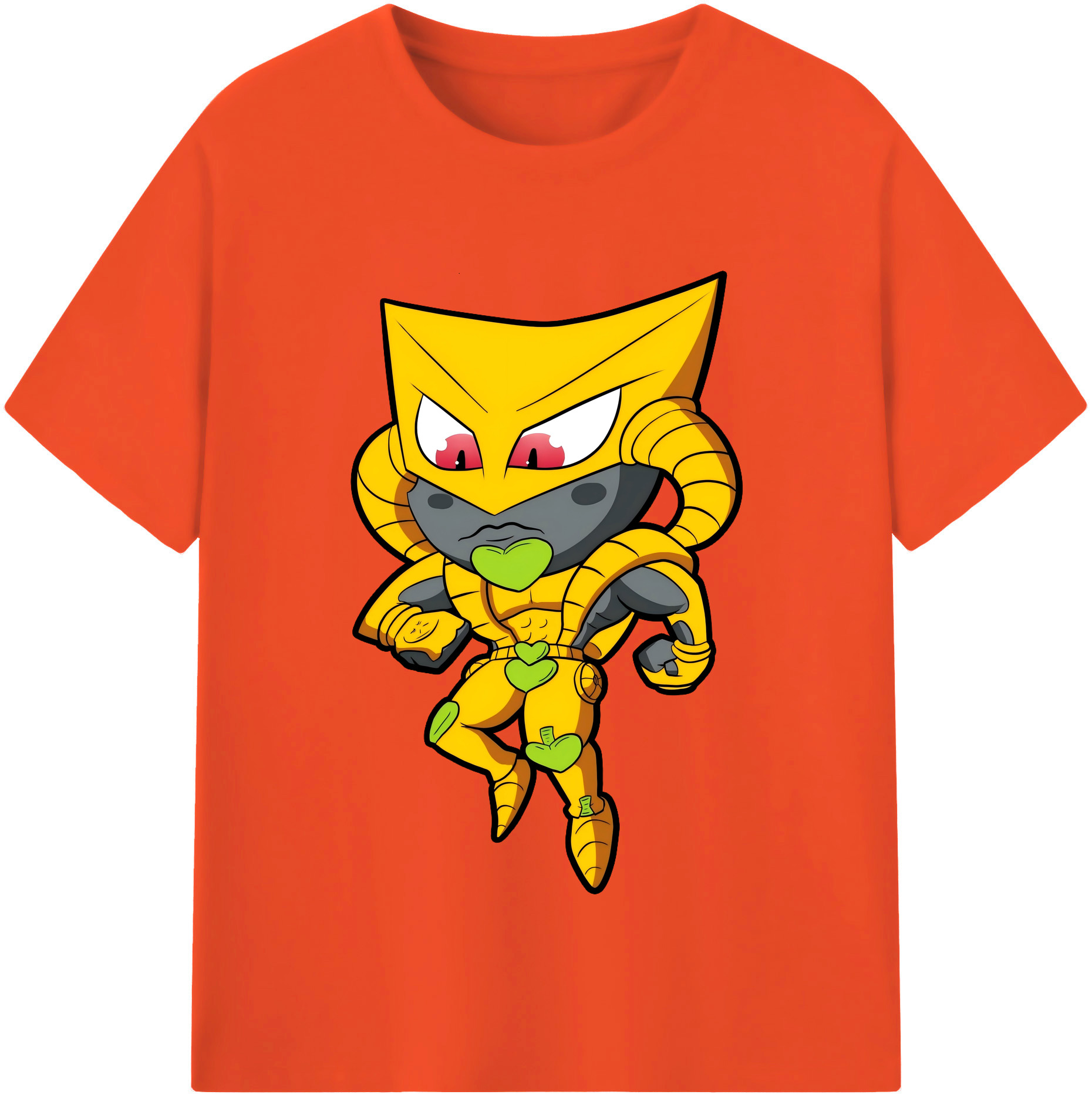 （画像用） ジョジョの奇妙な冒険 ディオ?ブランドー JoJo's Bizarre Adventure Dio Brando 綿100％半袖Tシャツ（フロントプリント）