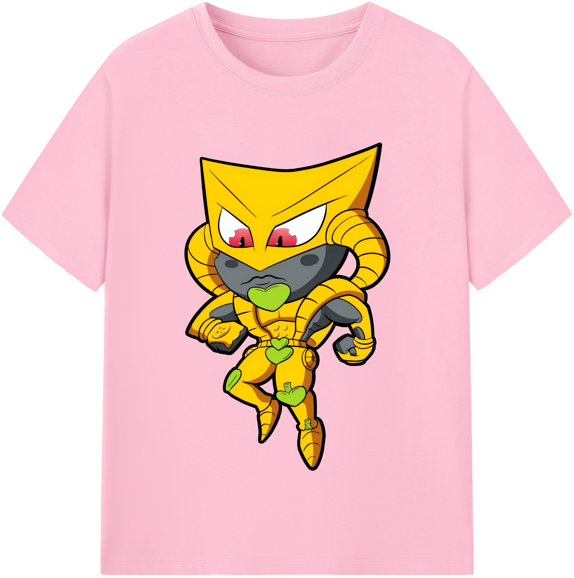 （画像用） ジョジョの奇妙な冒険 ディオ?ブランドー JoJo's Bizarre Adventure Dio Brando 綿100％半袖Tシャツ（フロントプリント）