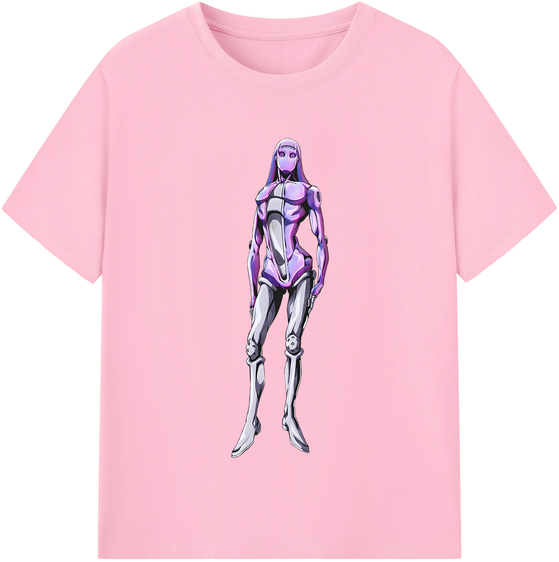 （画像用） ジョジョの奇妙な冒険 JoJo's Bizarre Adventure 綿100％半袖Tシャツ（フロントプリント）