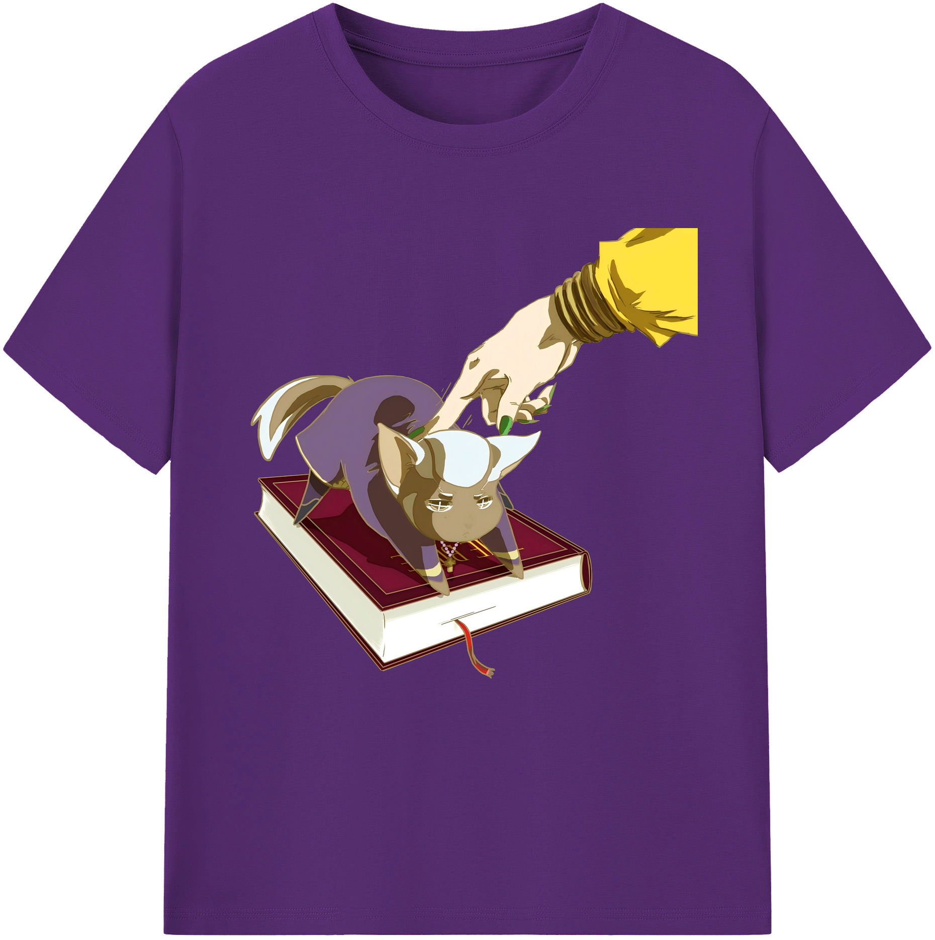 （画像用） ジョジョの奇妙な冒険 JoJo's Bizarre Adventure 綿100％半袖Tシャツ（フロントプリント）