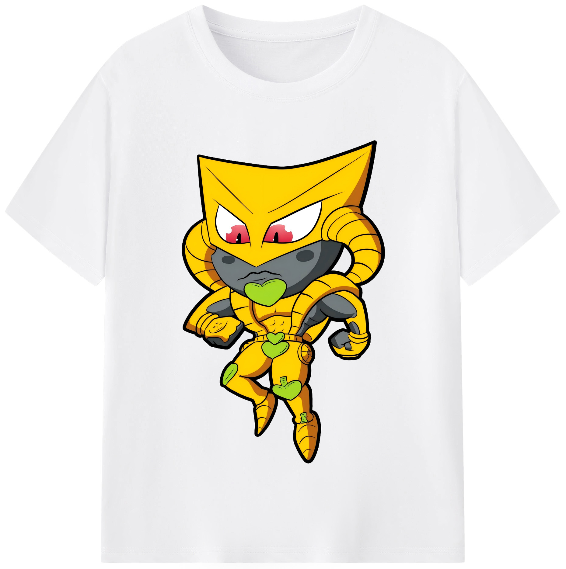 （画像用） ジョジョの奇妙な冒険 ディオ?ブランドー JoJo's Bizarre Adventure Dio Brando 綿100％半袖Tシャツ（フロントプリント）