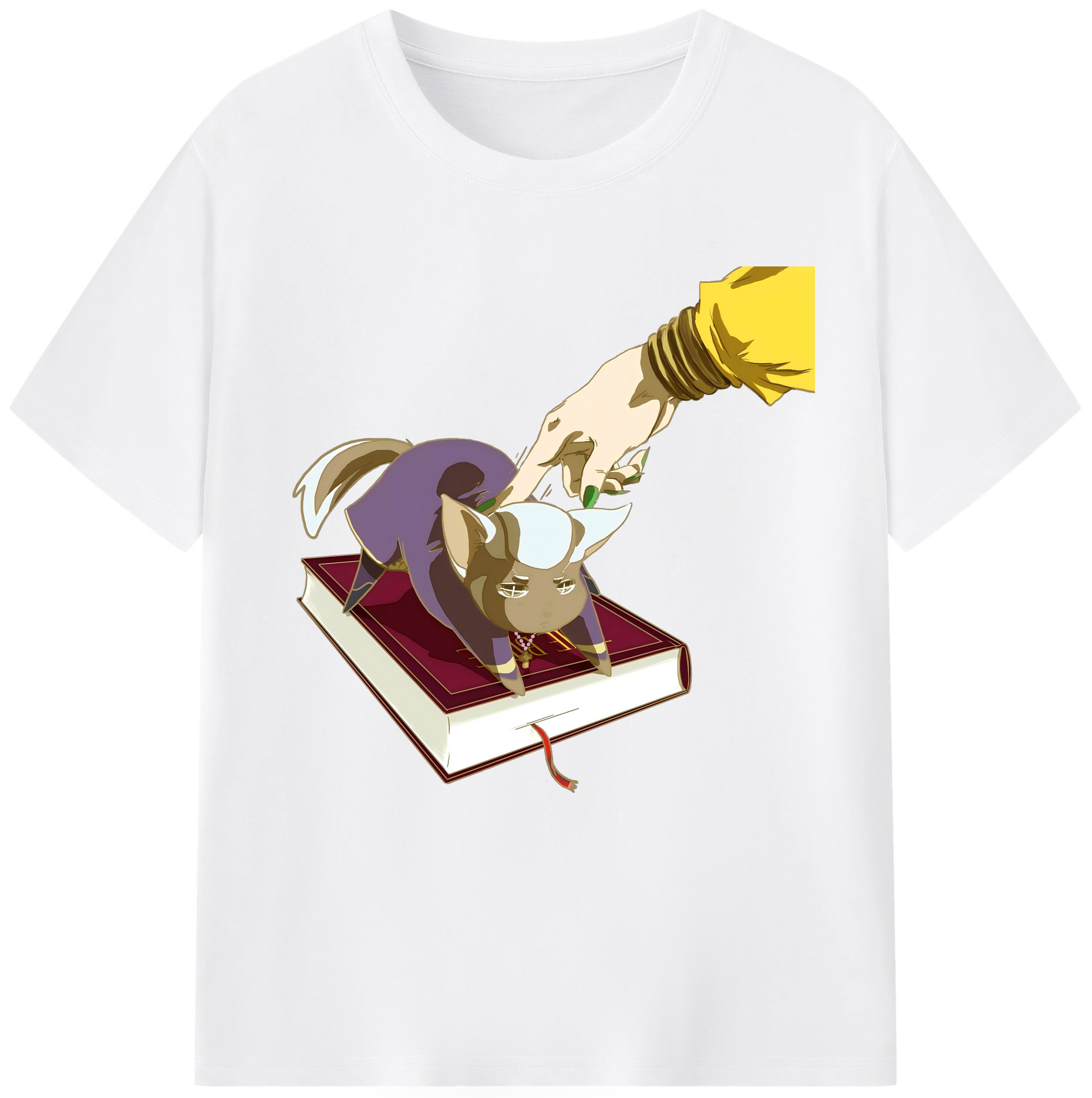 （画像用） ジョジョの奇妙な冒険 JoJo's Bizarre Adventure 綿100％半袖Tシャツ（フロントプリント）