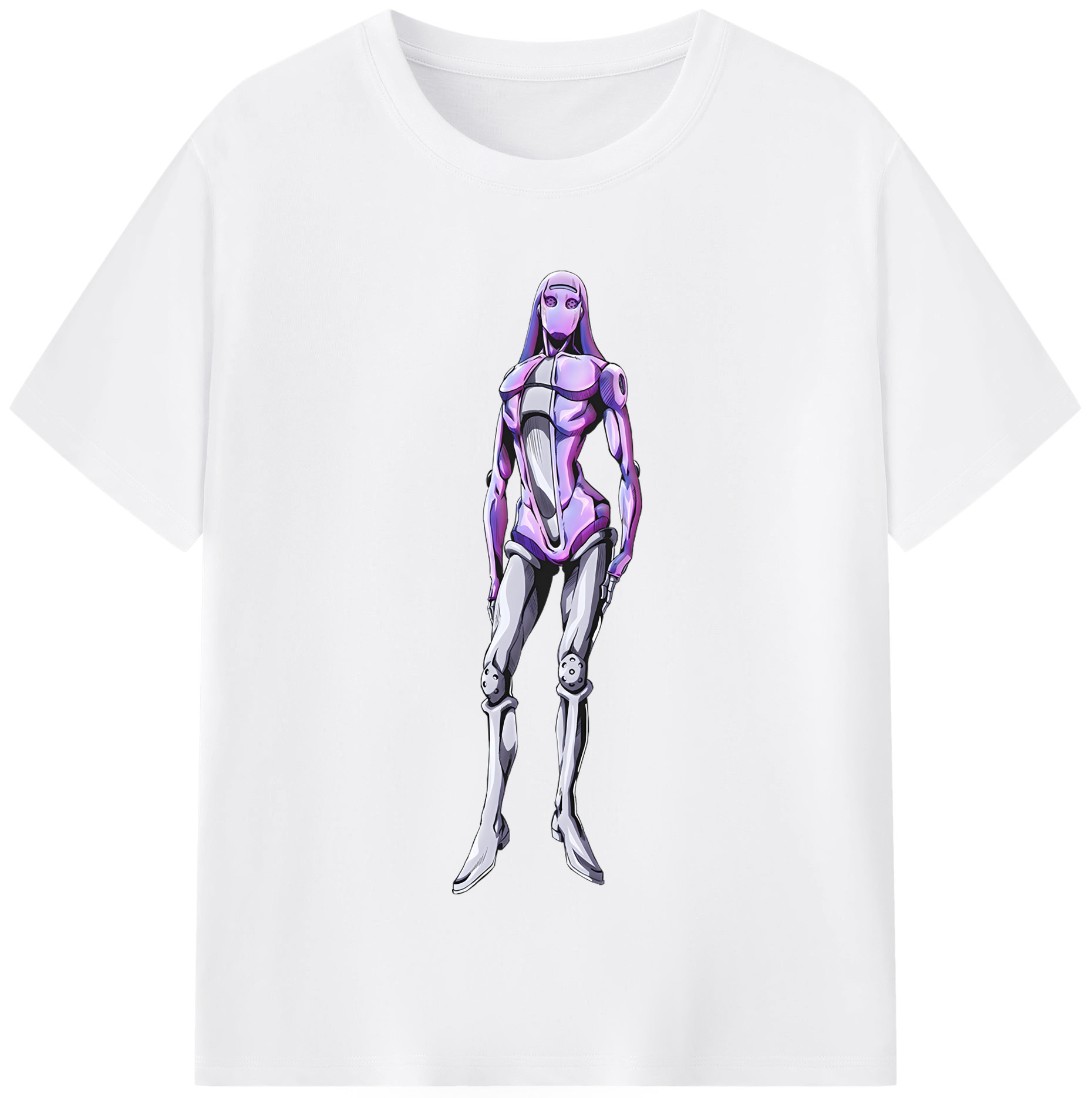 （画像用） ジョジョの奇妙な冒険 JoJo's Bizarre Adventure 綿100％半袖Tシャツ（フロントプリント）