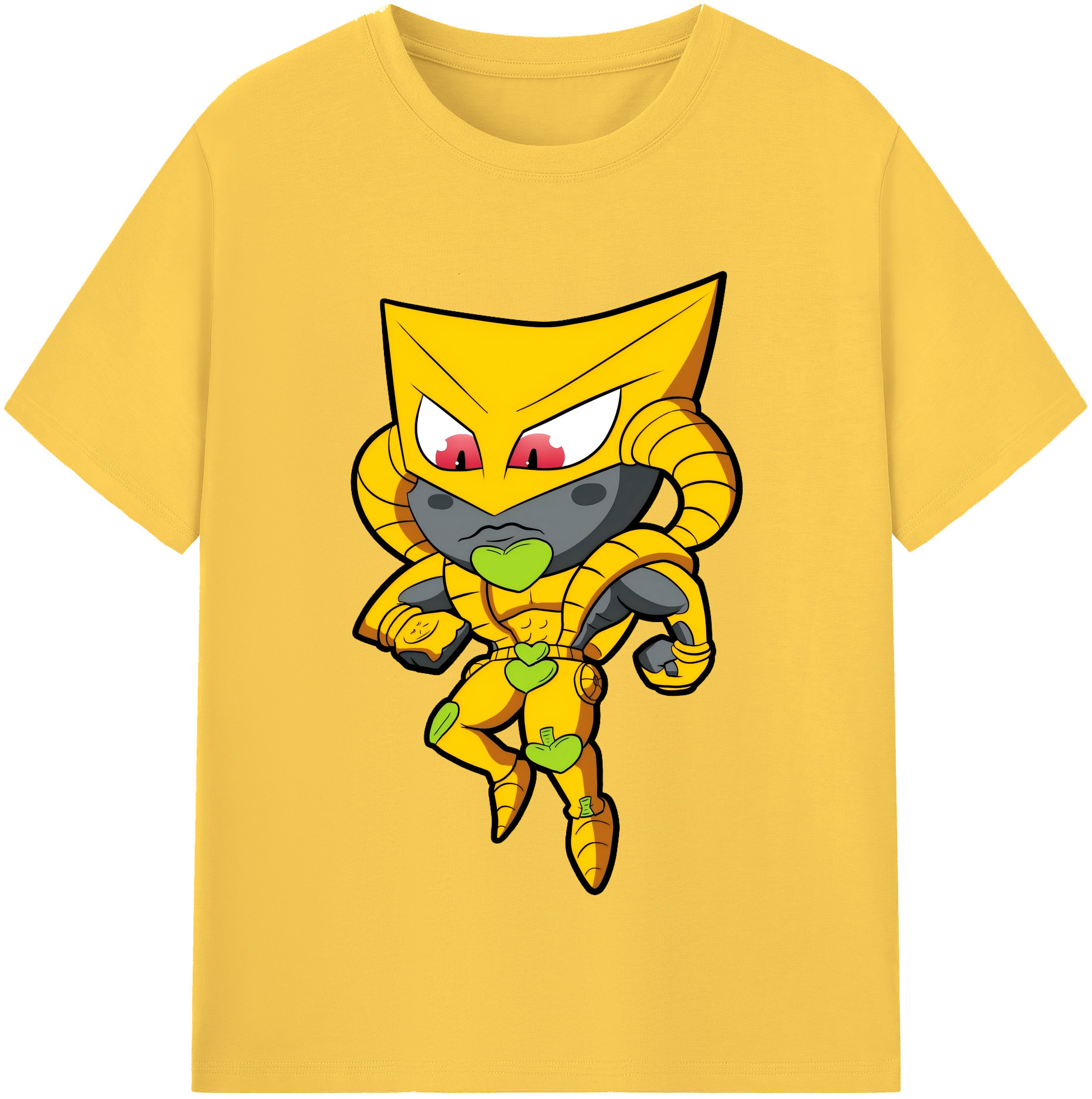 （画像用） ジョジョの奇妙な冒険 ディオ?ブランドー JoJo's Bizarre Adventure Dio Brando 綿100％半袖Tシャツ（フロントプリント）
