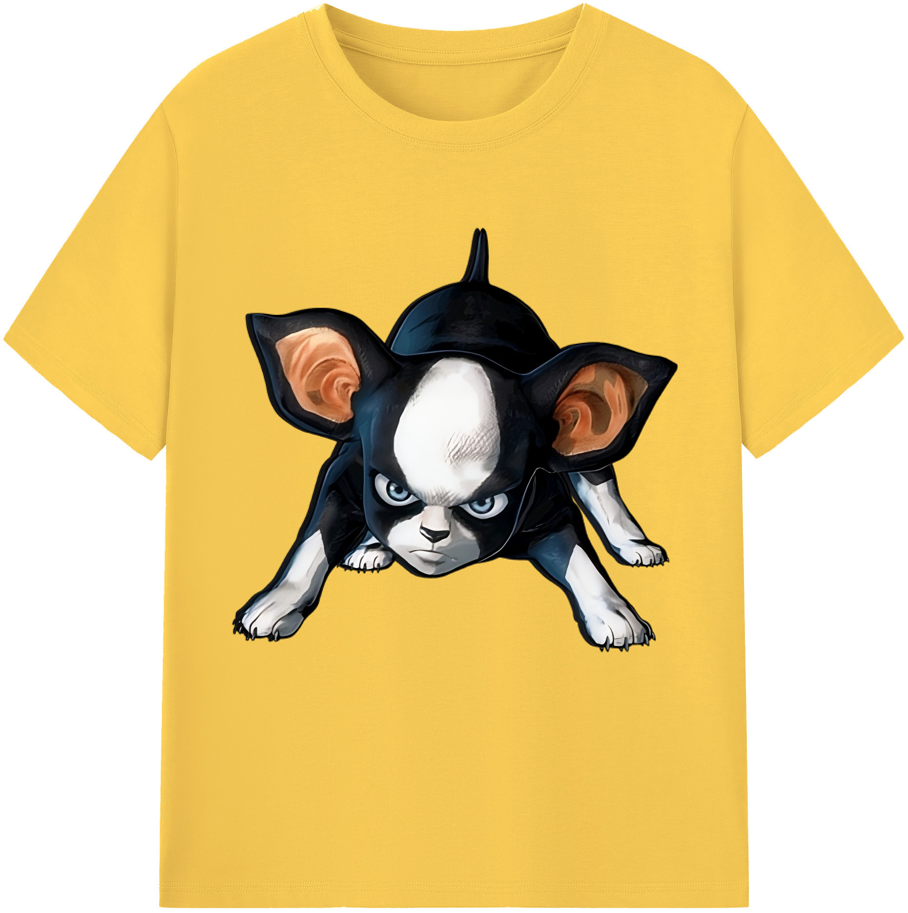 （画像用） ジョジョの奇妙な冒険 イギー JoJo's Bizarre Adventure Iggy 綿100％半袖Tシャツ（フロントプリント）