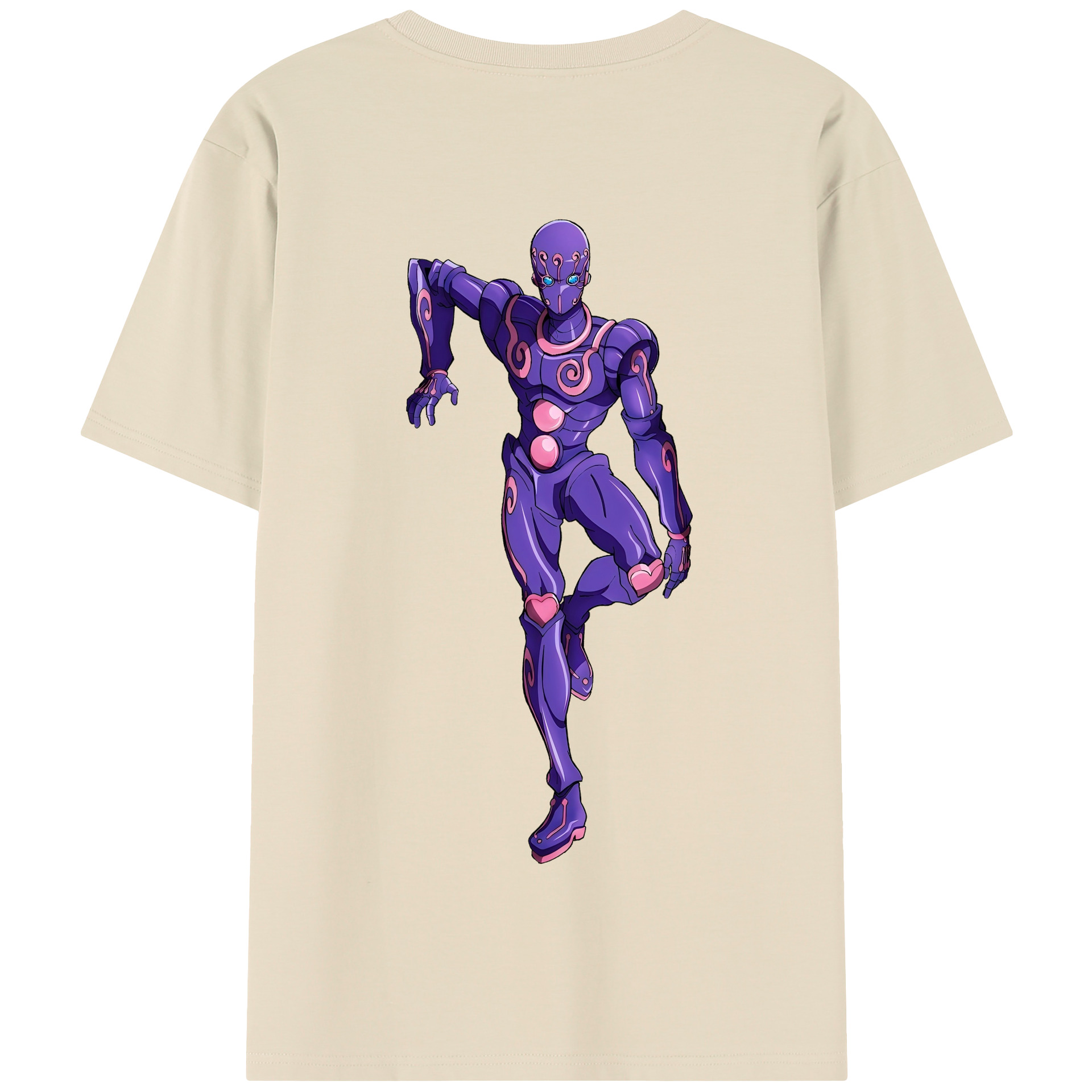 （画像用） ジョジョの奇妙な冒険 JoJo's Bizarre Adventure 綿100％半袖Tシャツ（背面プリント）