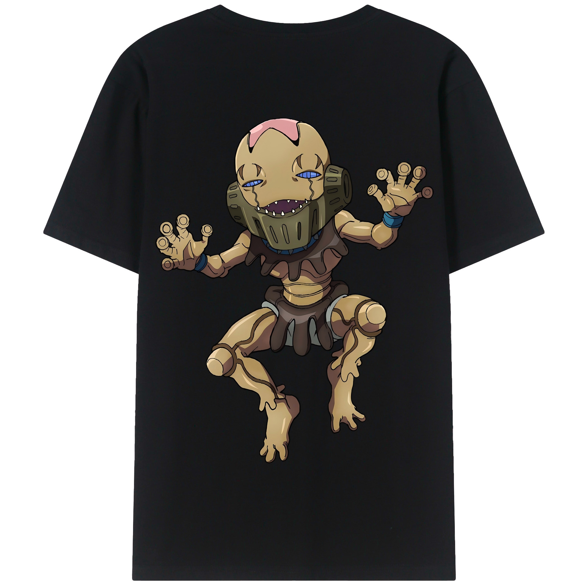 （画像用） ジョジョの奇妙な冒険 JoJo's Bizarre Adventure 綿100％半袖Tシャツ（背面プリント）