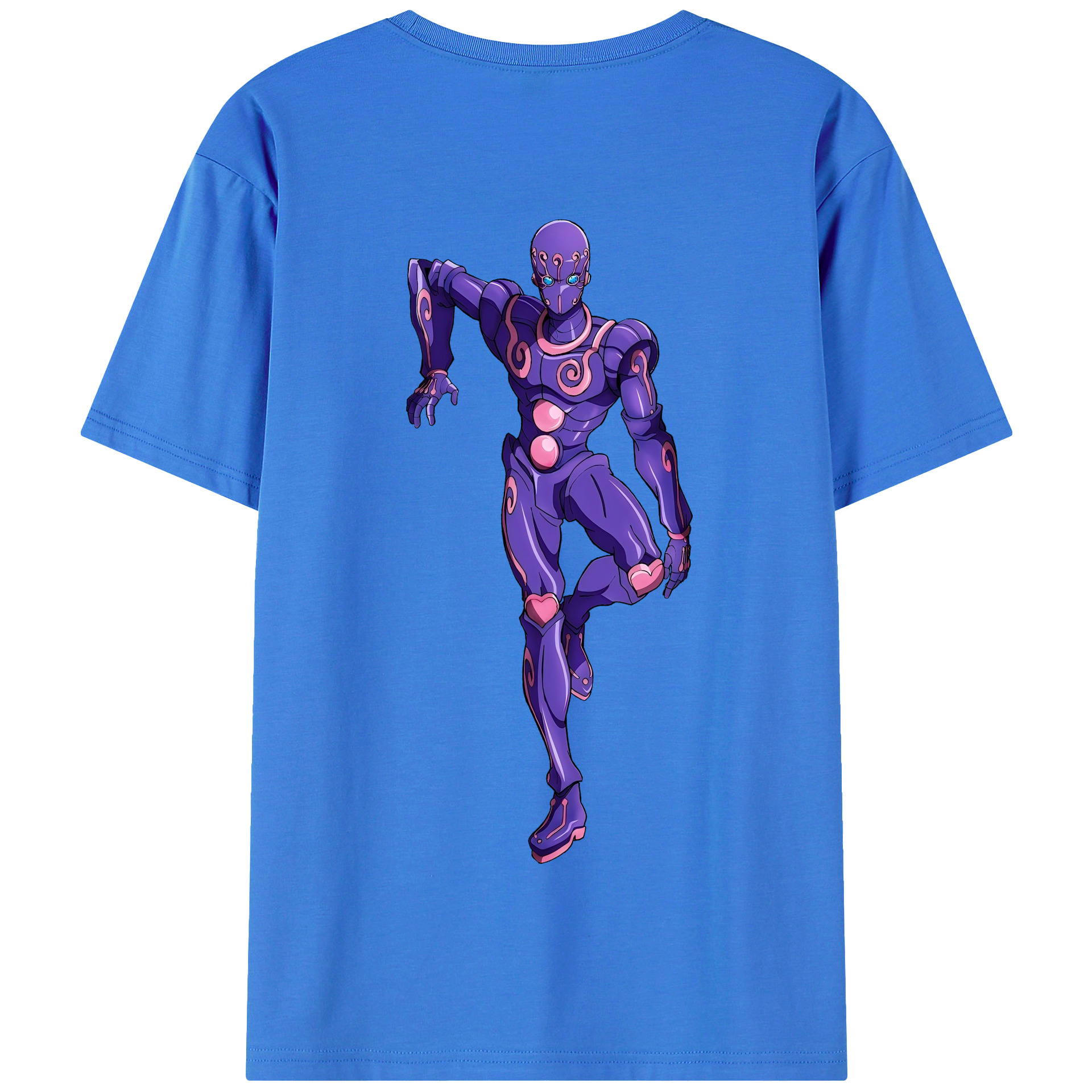 （画像用） ジョジョの奇妙な冒険 JoJo's Bizarre Adventure 綿100％半袖Tシャツ（背面プリント）