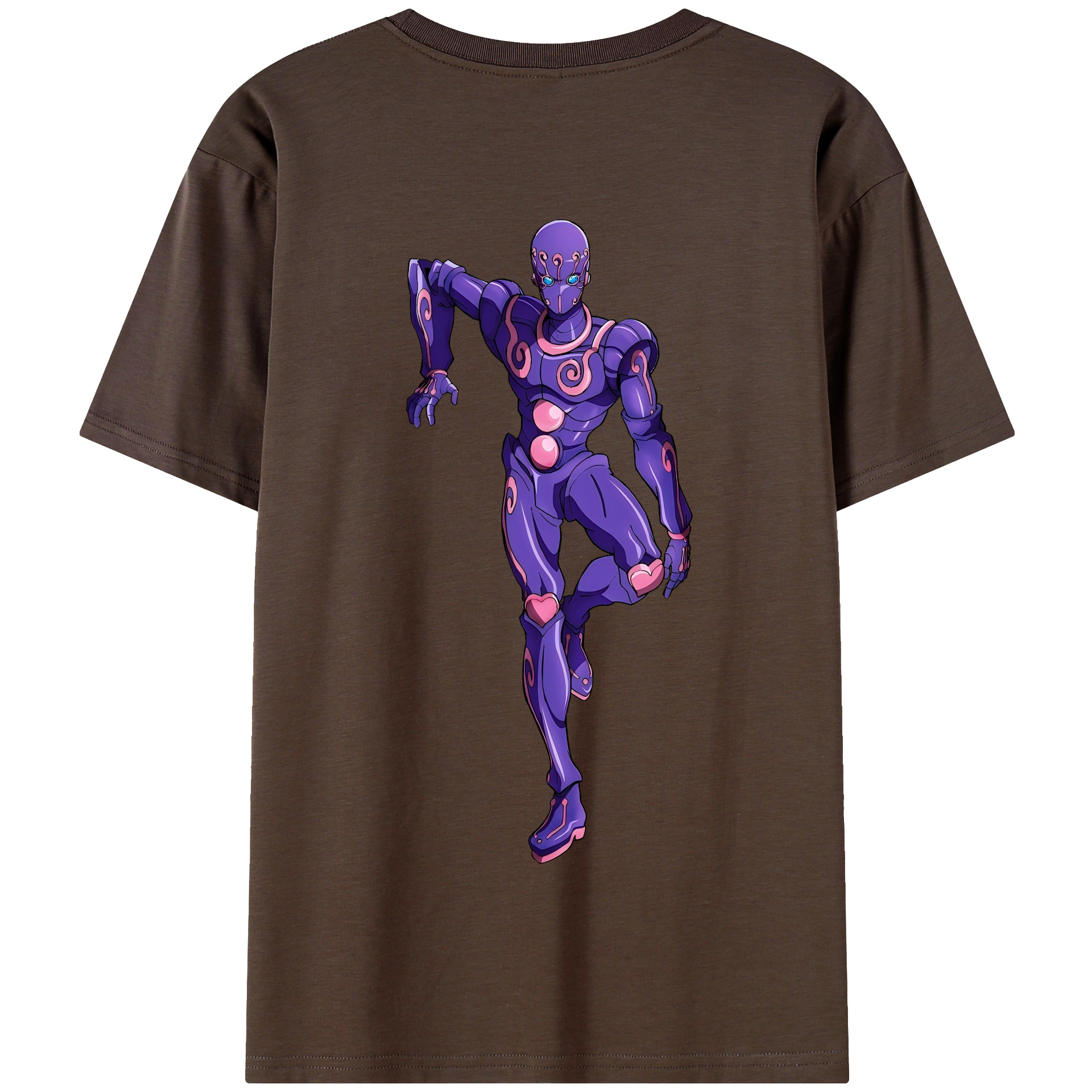 （画像用） ジョジョの奇妙な冒険 JoJo's Bizarre Adventure 綿100％半袖Tシャツ（背面プリント）