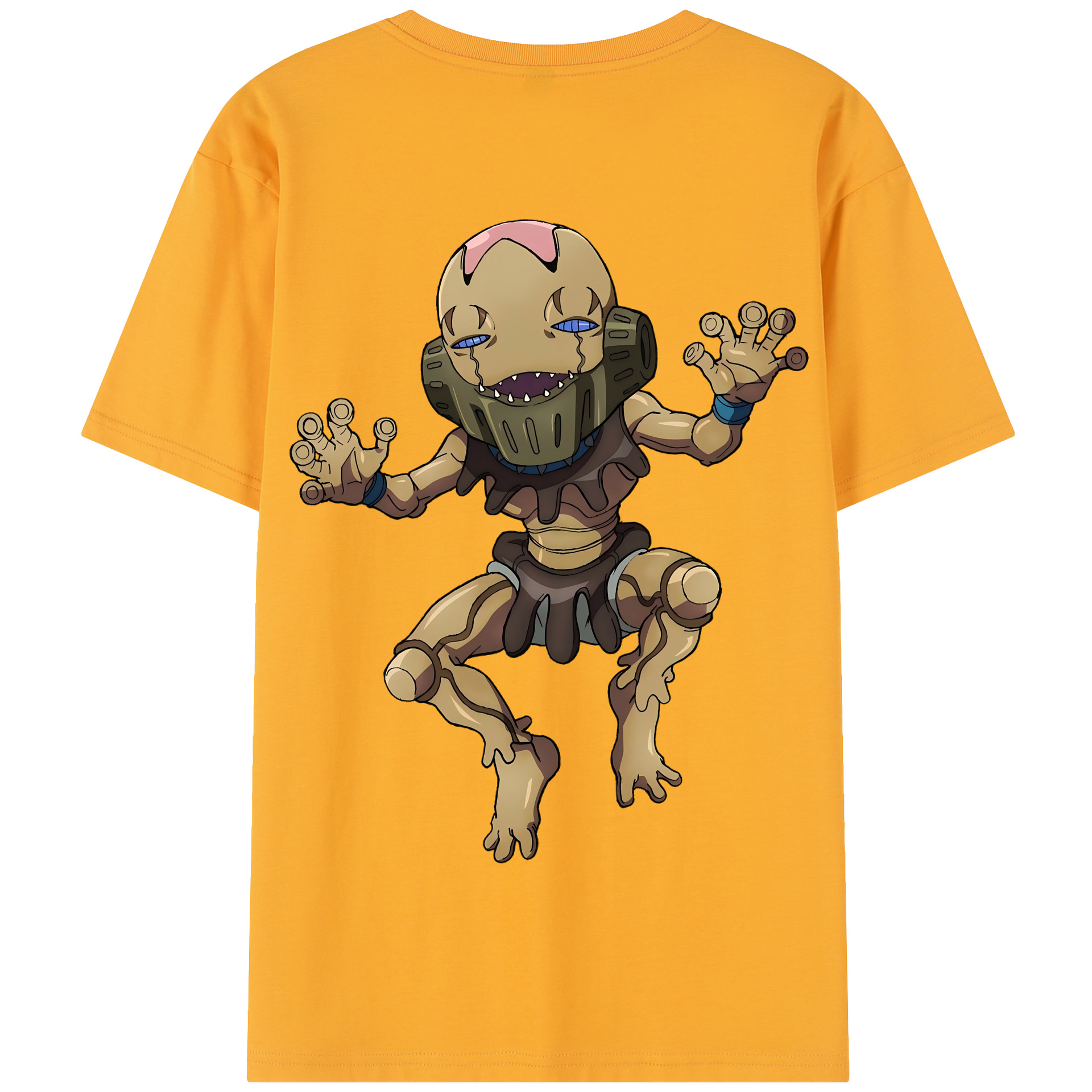 （画像用） ジョジョの奇妙な冒険 JoJo's Bizarre Adventure 綿100％半袖Tシャツ（背面プリント）