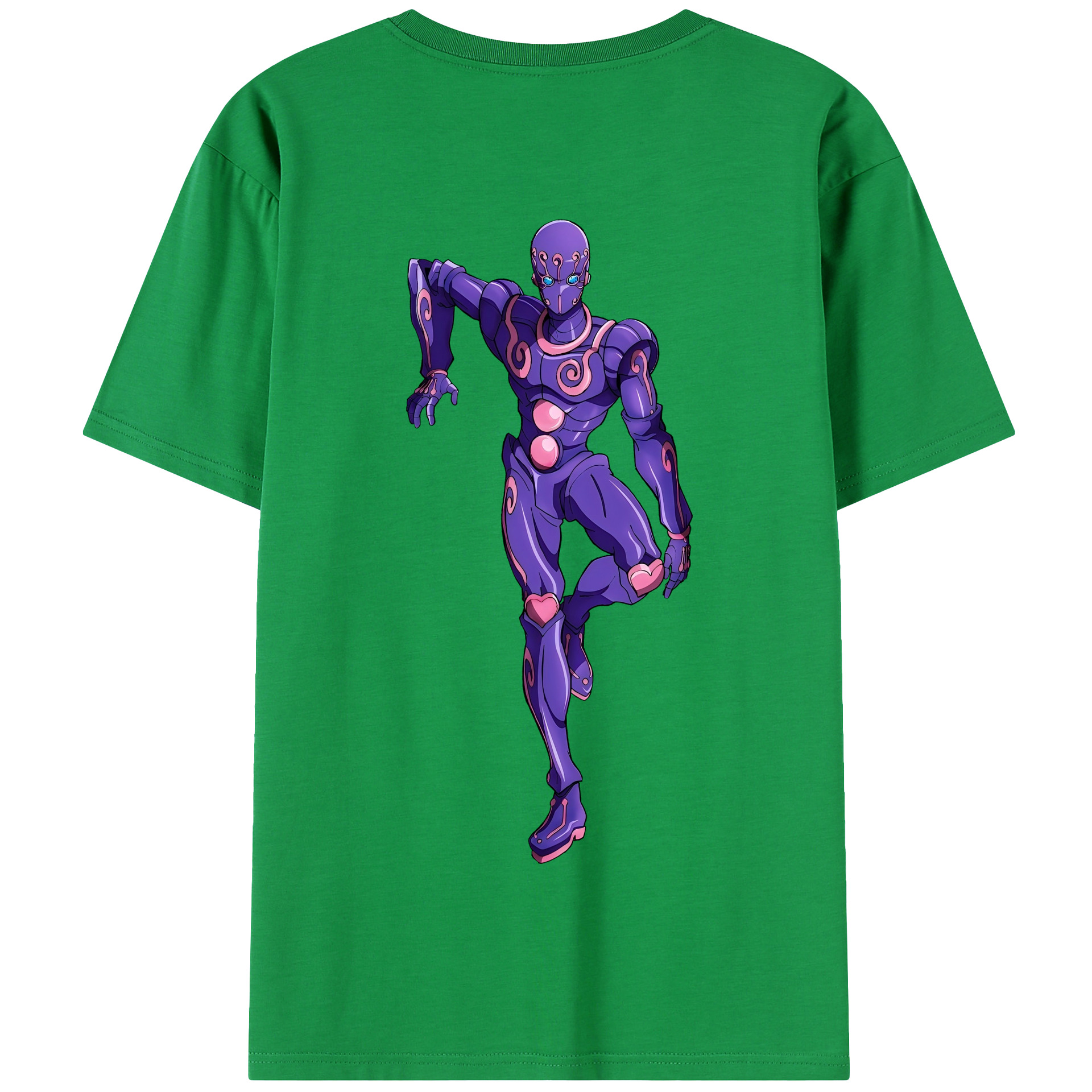 （画像用） ジョジョの奇妙な冒険 JoJo's Bizarre Adventure 綿100％半袖Tシャツ（背面プリント）