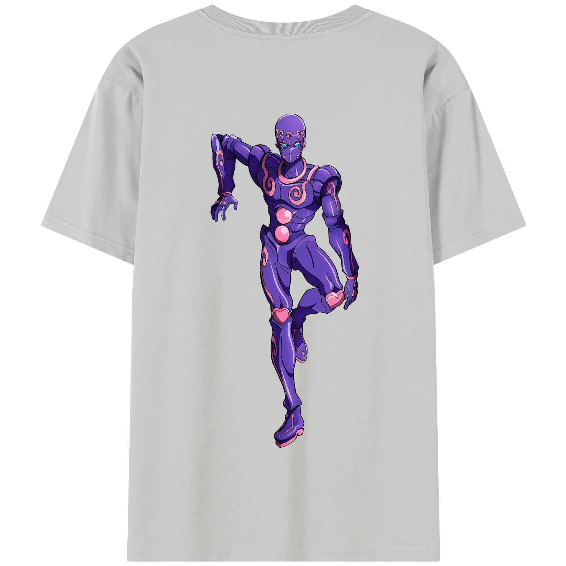（画像用） ジョジョの奇妙な冒険 JoJo's Bizarre Adventure 綿100％半袖Tシャツ（背面プリント）
