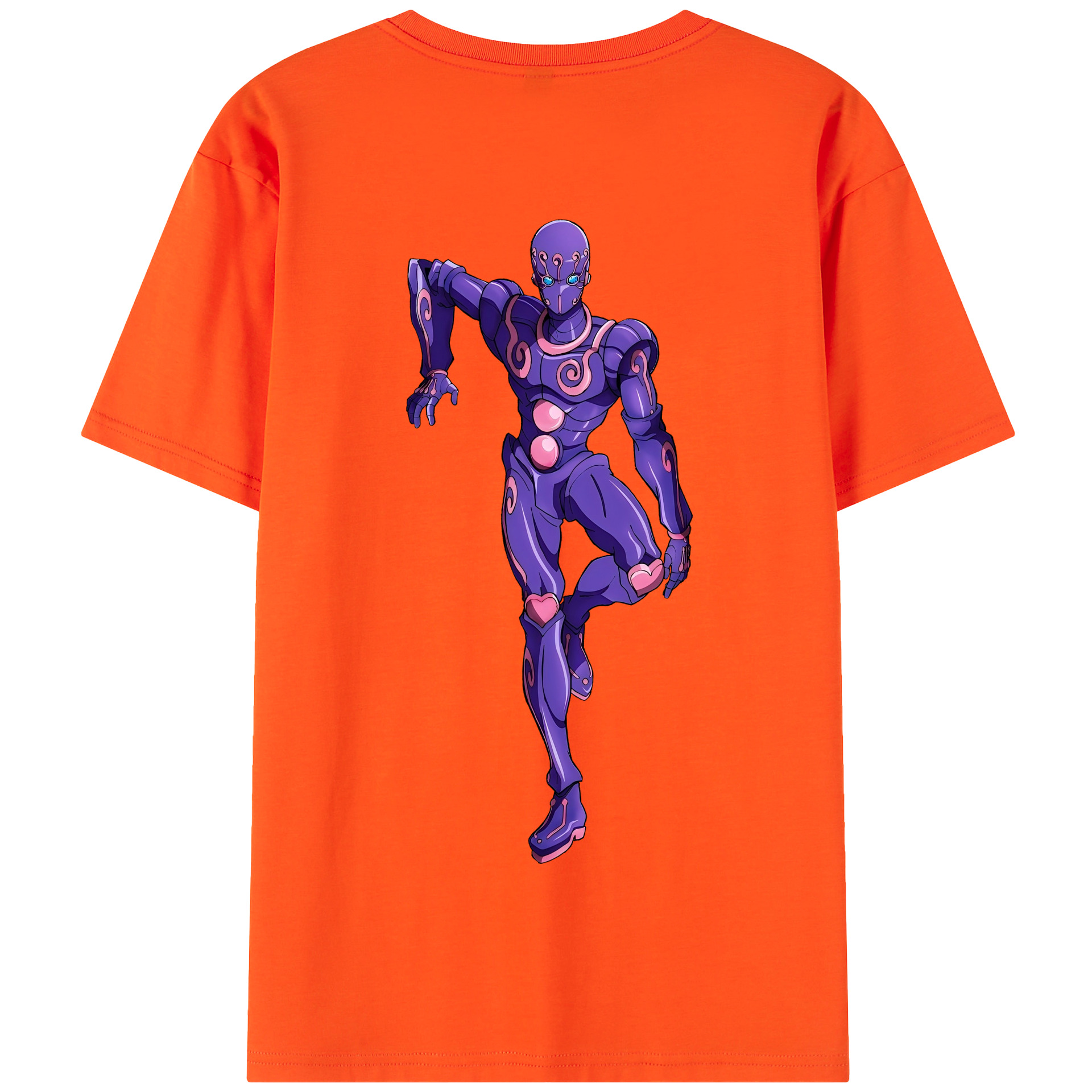 （画像用） ジョジョの奇妙な冒険 JoJo's Bizarre Adventure 綿100％半袖Tシャツ（背面プリント）
