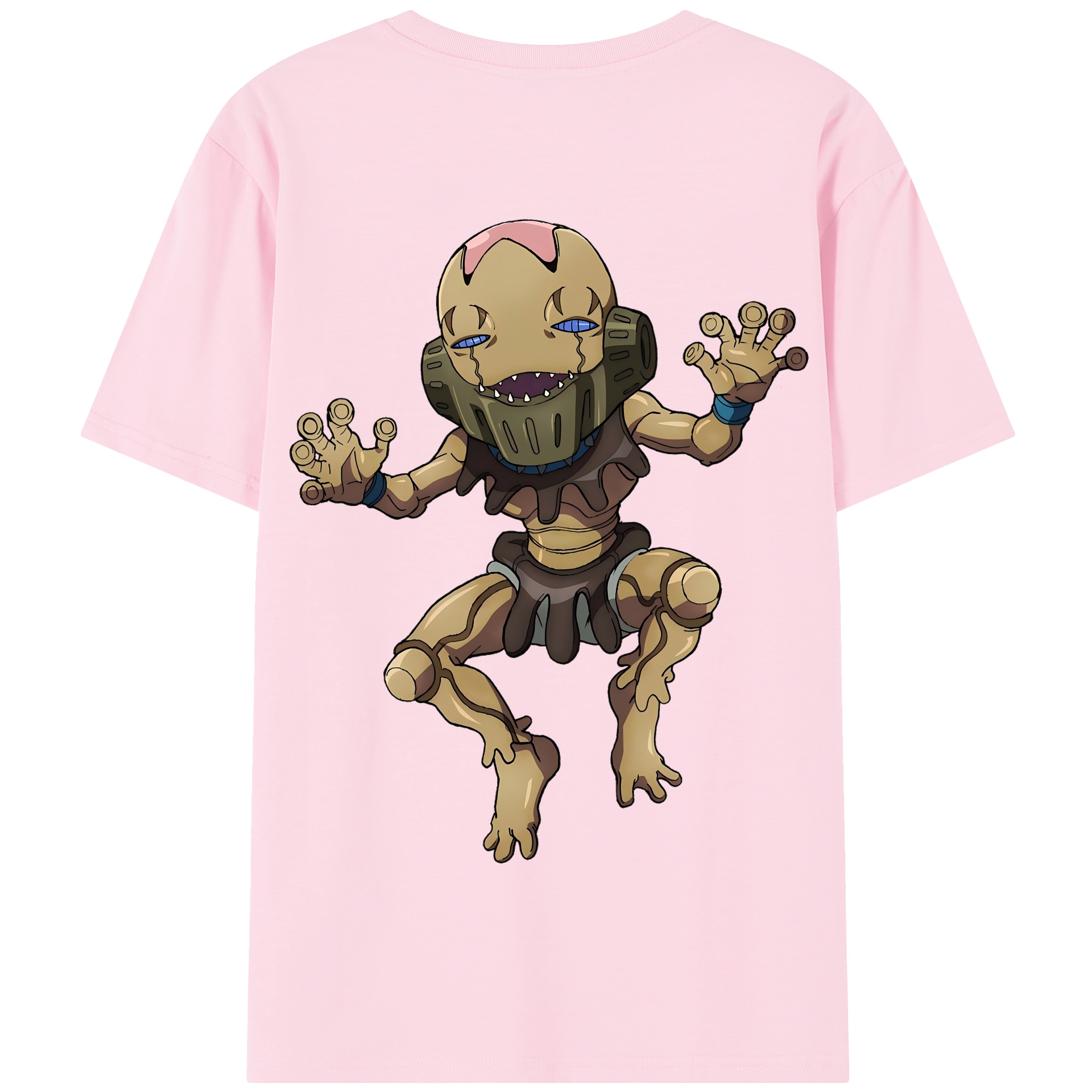 （画像用） ジョジョの奇妙な冒険 JoJo's Bizarre Adventure 綿100％半袖Tシャツ（背面プリント）