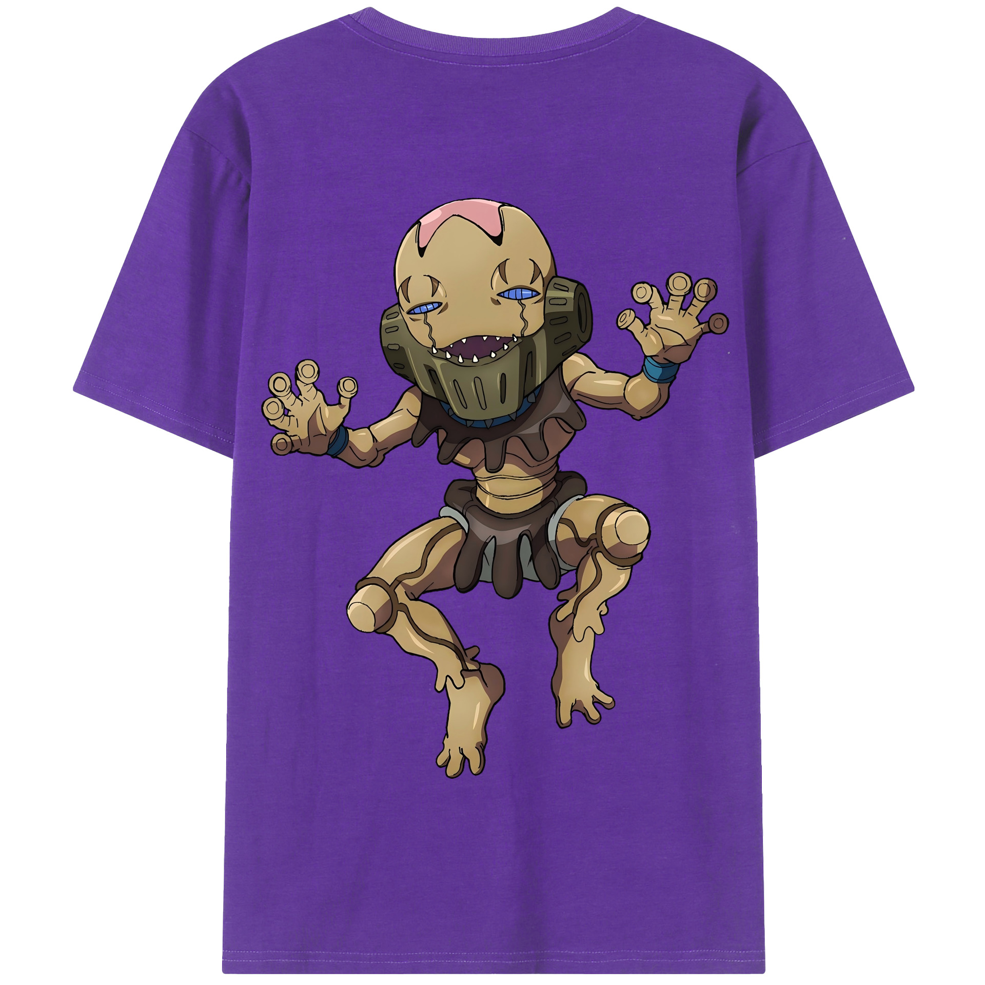 （画像用） ジョジョの奇妙な冒険 JoJo's Bizarre Adventure 綿100％半袖Tシャツ（背面プリント）