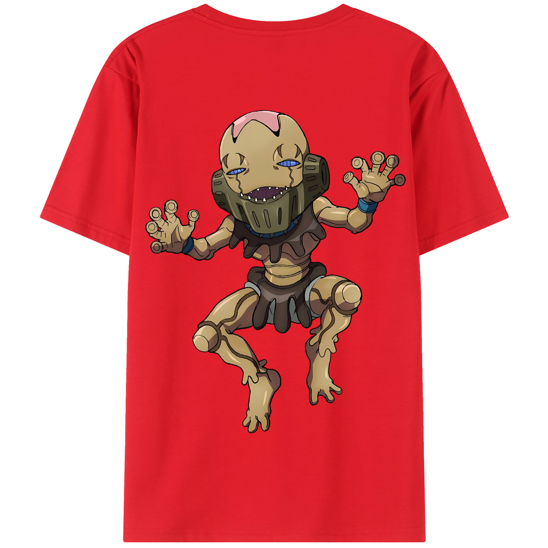 （画像用） ジョジョの奇妙な冒険 JoJo's Bizarre Adventure 綿100％半袖Tシャツ（背面プリント）