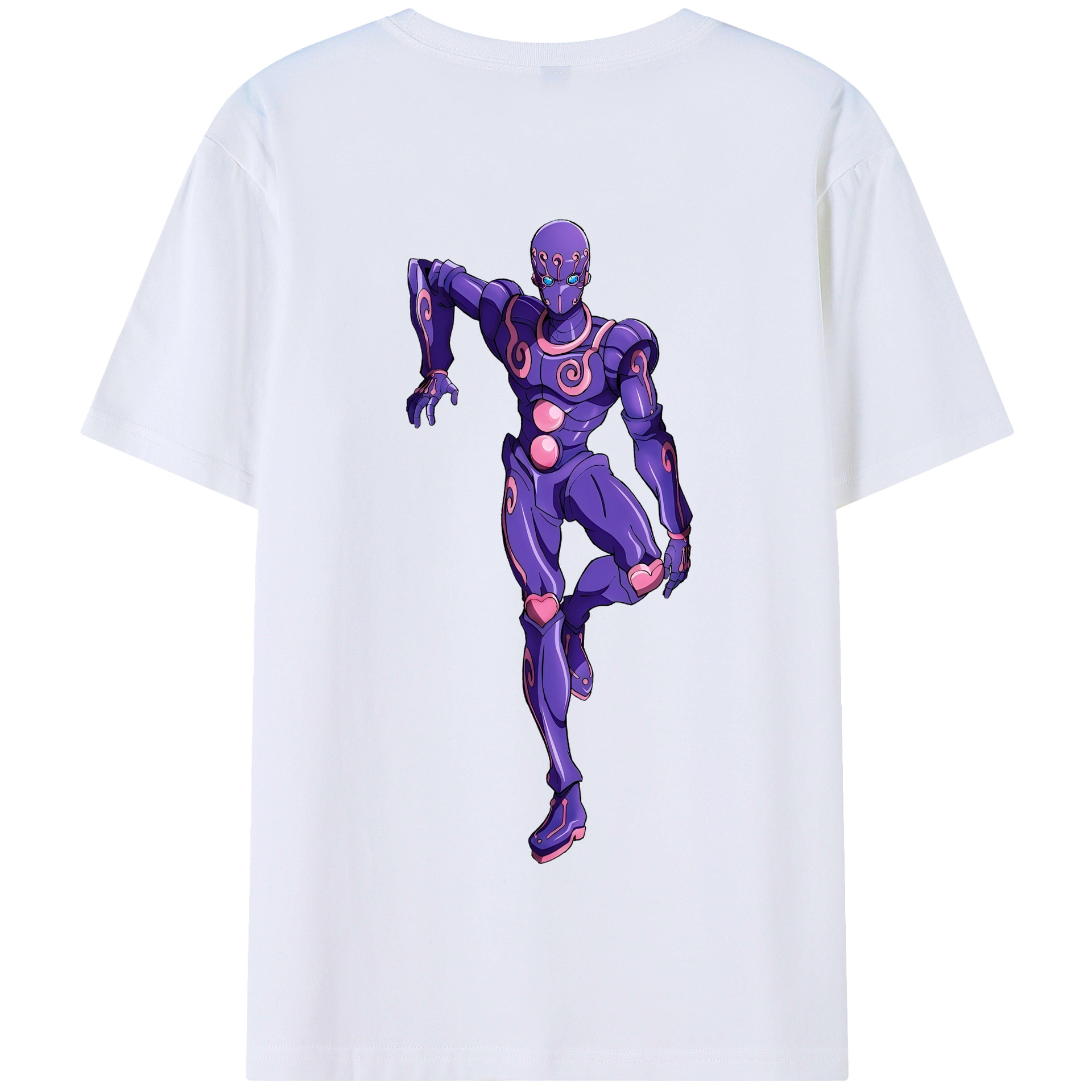 （画像用） ジョジョの奇妙な冒険 JoJo's Bizarre Adventure 綿100％半袖Tシャツ（背面プリント）