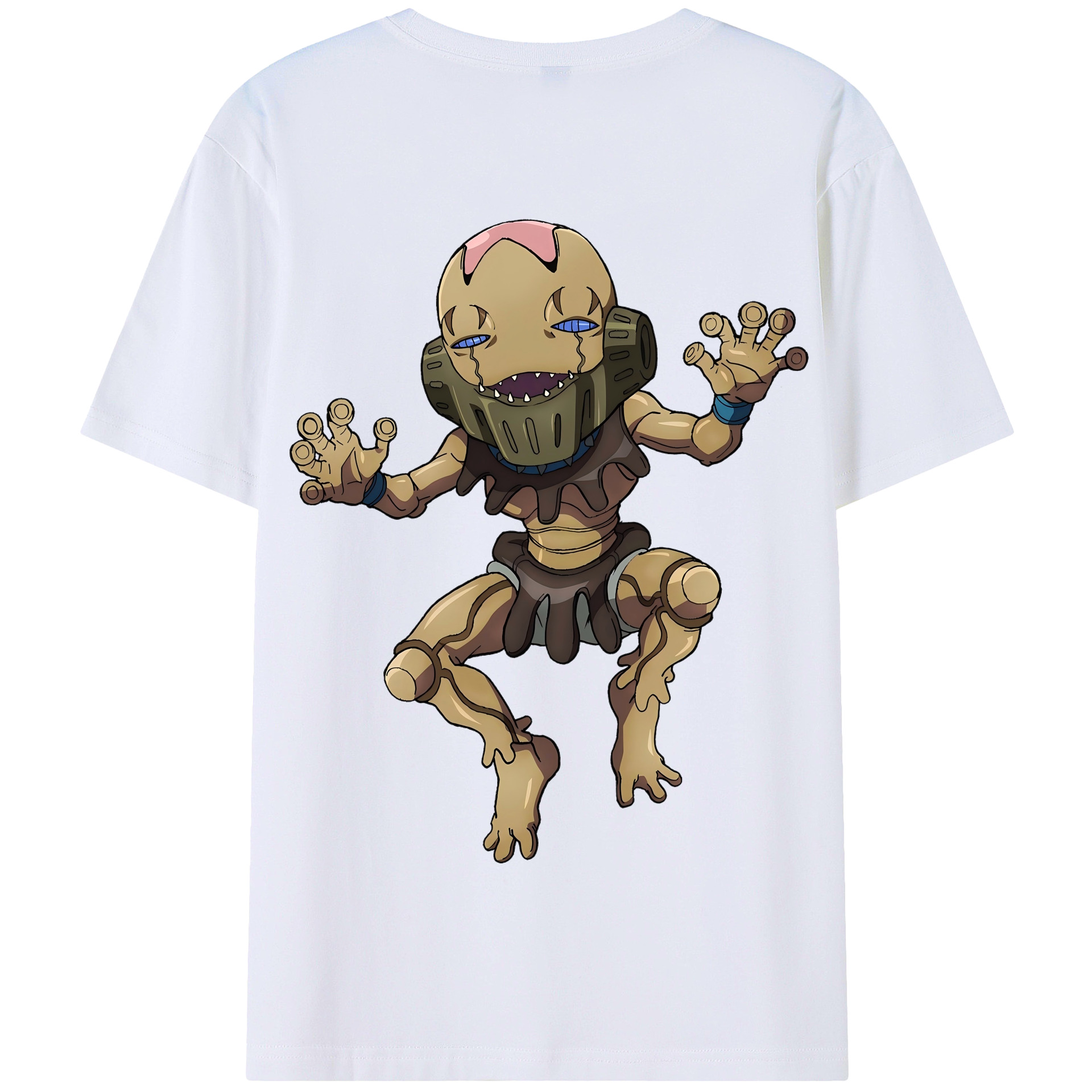 （画像用） ジョジョの奇妙な冒険 JoJo's Bizarre Adventure 綿100％半袖Tシャツ（背面プリント）