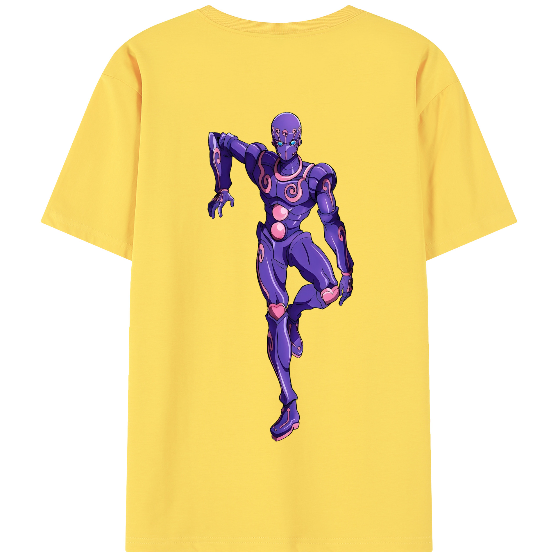 （画像用） ジョジョの奇妙な冒険 JoJo's Bizarre Adventure 綿100％半袖Tシャツ（背面プリント）