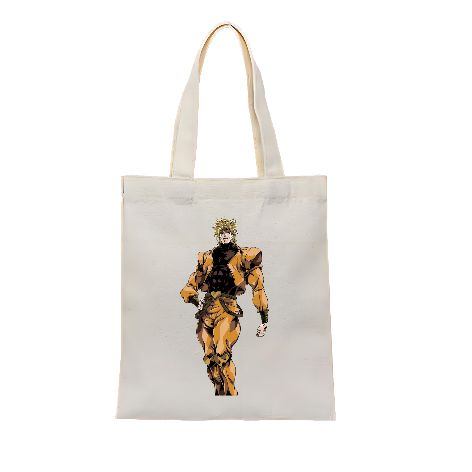 （画像用） ジョジョの奇妙な冒険 ディオ?ブランドー JoJo's Bizarre Adventure Dio Brando 縦型キャンバス生地手提げバッグ　トートバッグ