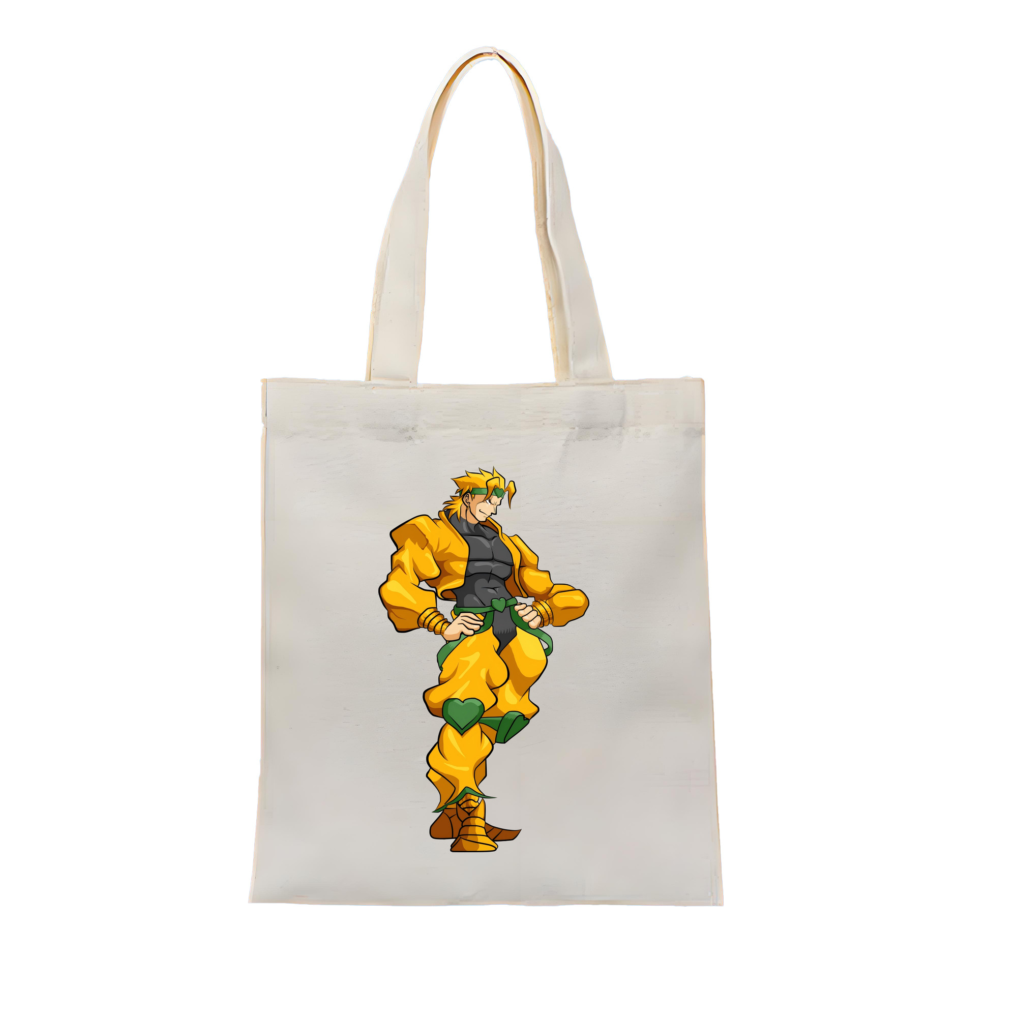 （画像用） ジョジョの奇妙な冒険 ディオ?ブランドー JoJo's Bizarre Adventure Dio Brando 縦型キャンバス生地手提げバッグ　トートバッグ