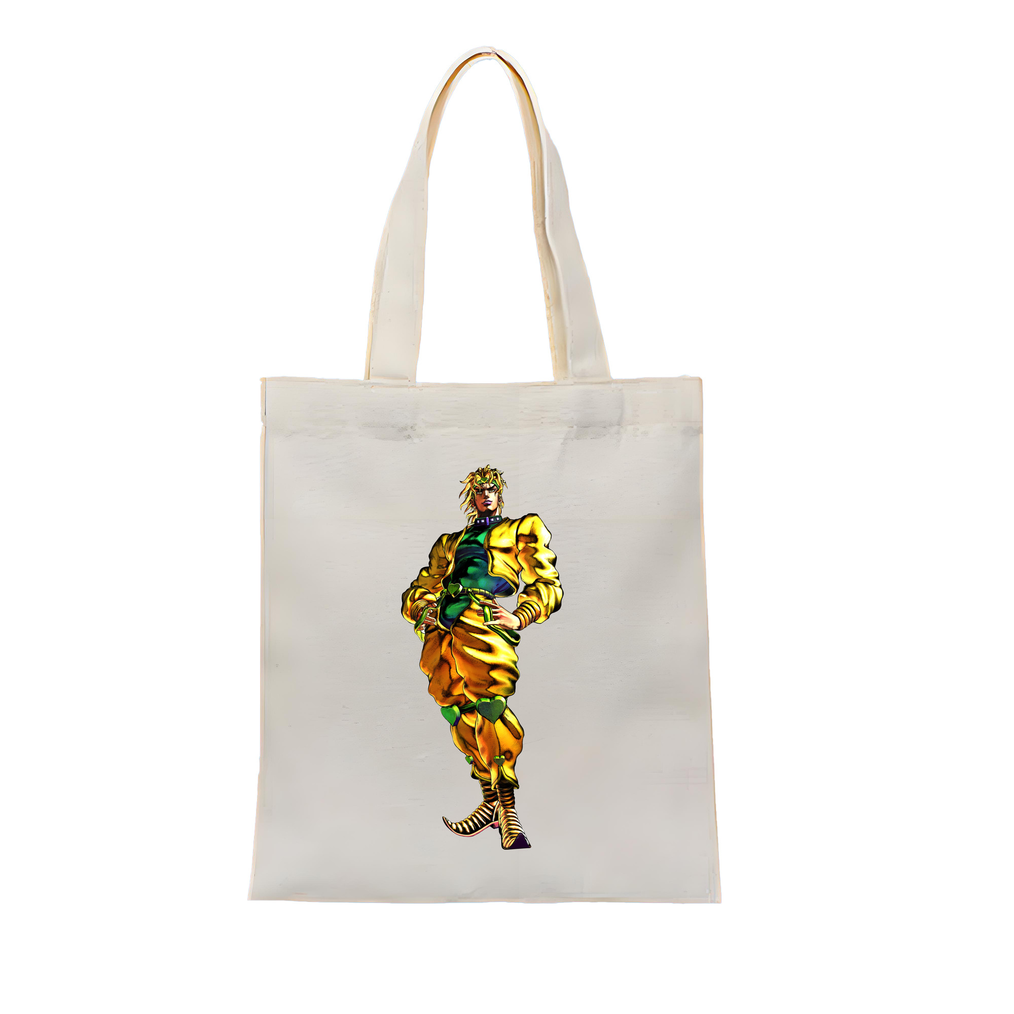 （画像用） ジョジョの奇妙な冒険 ディオ?ブランドー JoJo's Bizarre Adventure Dio Brando 縦型キャンバス生地手提げバッグ　トートバッグ