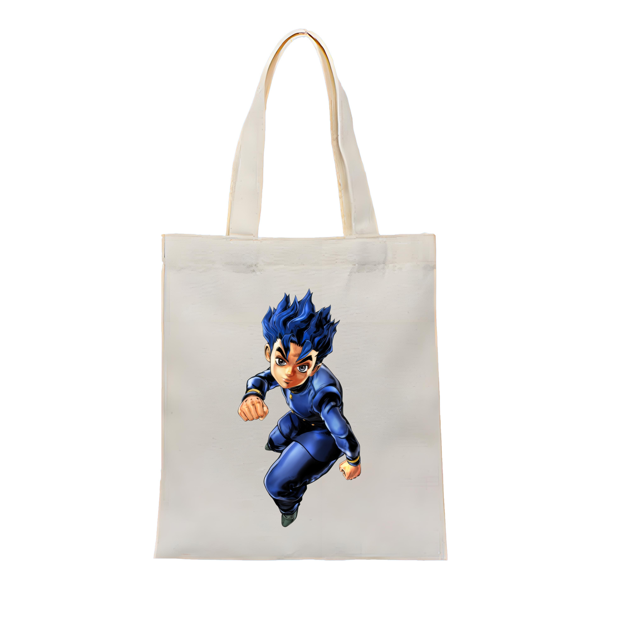 （画像用） ジョジョの奇妙な冒険 広瀨康一 JoJo's Bizarre Adventure Hirose Koichi 縦型キャンバス生地手提げバッグ　トートバッグ