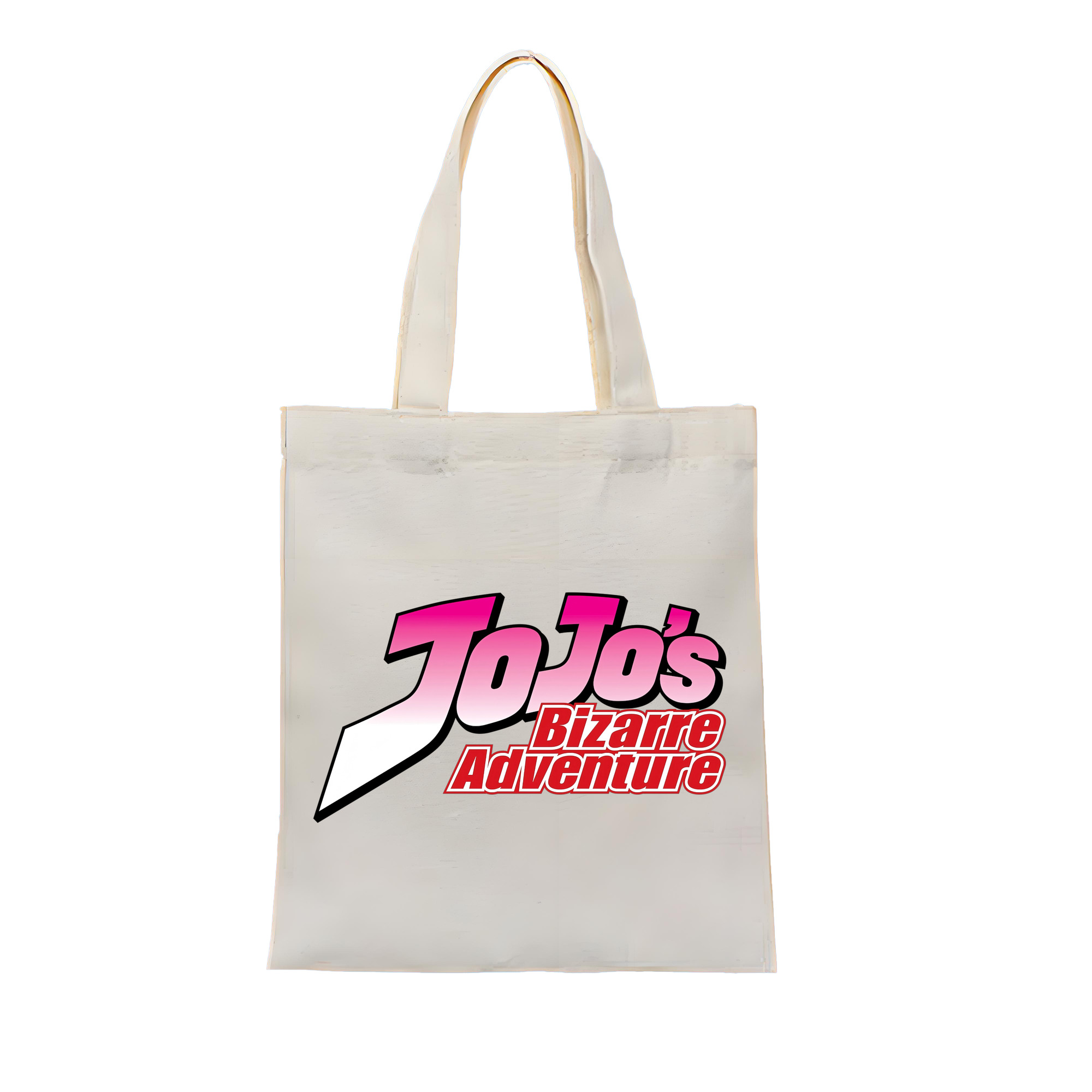 （画像用） ジョジョの奇妙な冒険 JoJo's Bizarre Adventure 縦型キャンバス生地手提げバッグ　トートバッグ