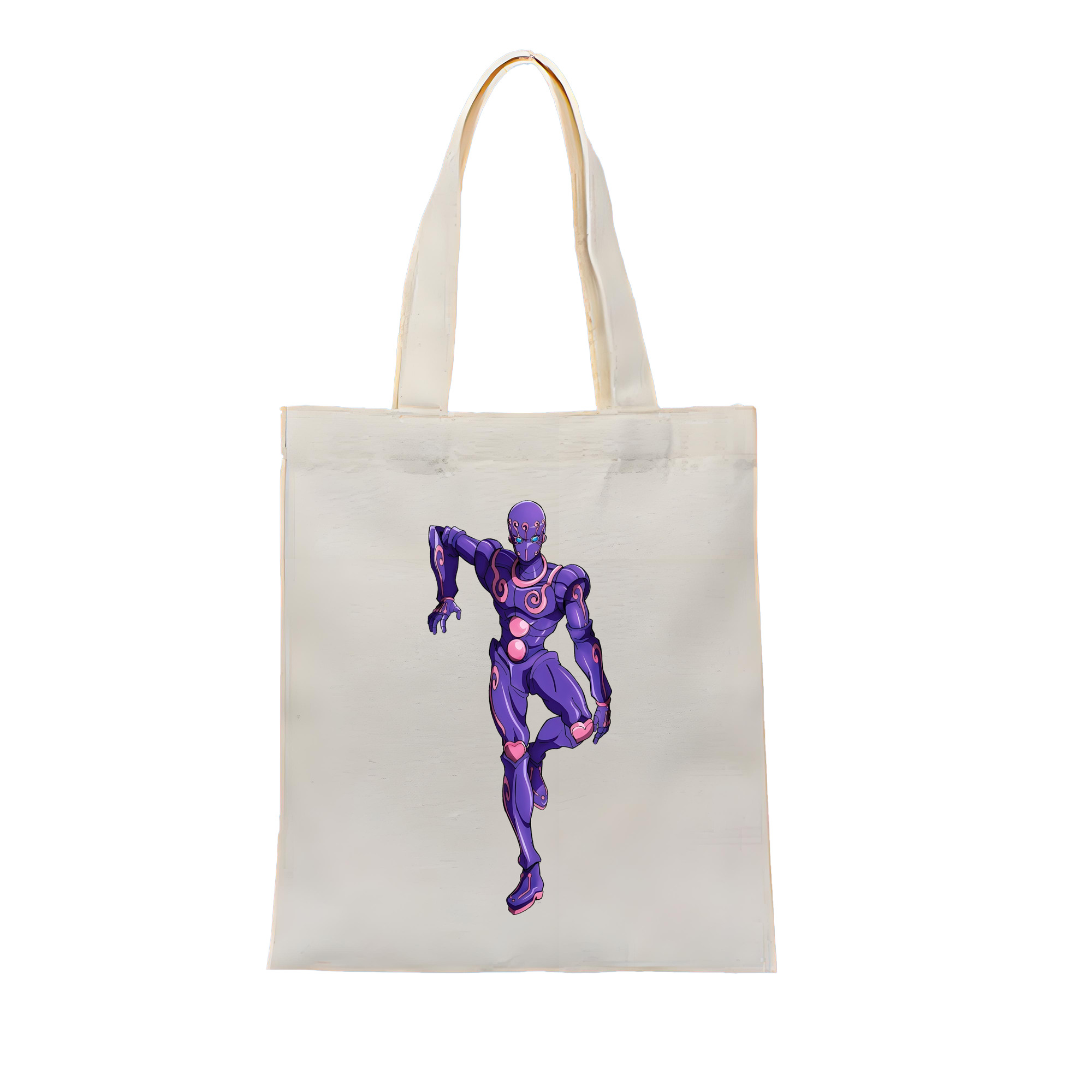 （画像用） ジョジョの奇妙な冒険 JoJo's Bizarre Adventure 縦型キャンバス生地手提げバッグ　トートバッグ