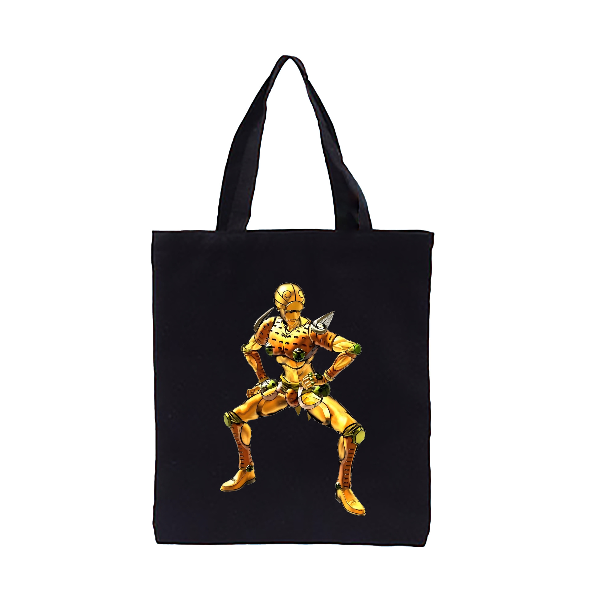 （画像用） ジョジョの奇妙な冒険 ジョルノ?ジョバァーナ JoJo's Bizarre Adventure Giorno Giovanna 縦型キャンバス生地手提げバッグ　トートバッグ