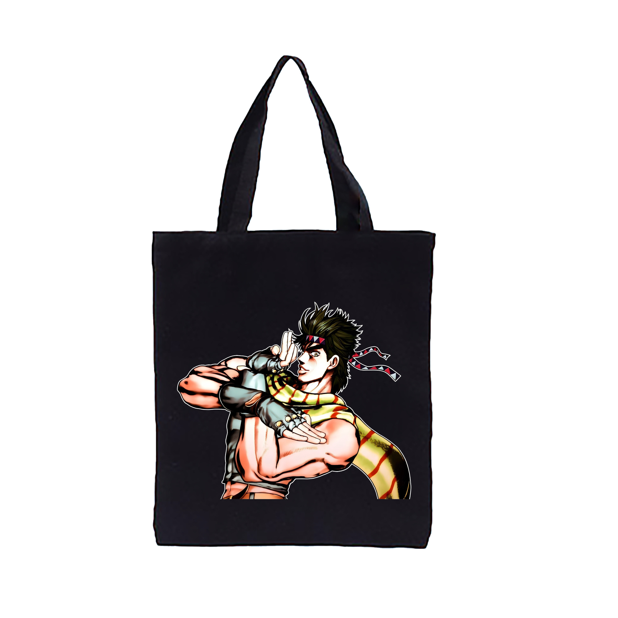 （画像用） ジョジョの奇妙な冒険 ジョセフ?ジョースター JoJo's Bizarre Adventure Joseph Joestar 縦型キャンバス生地手提げバッグ　トートバッグ