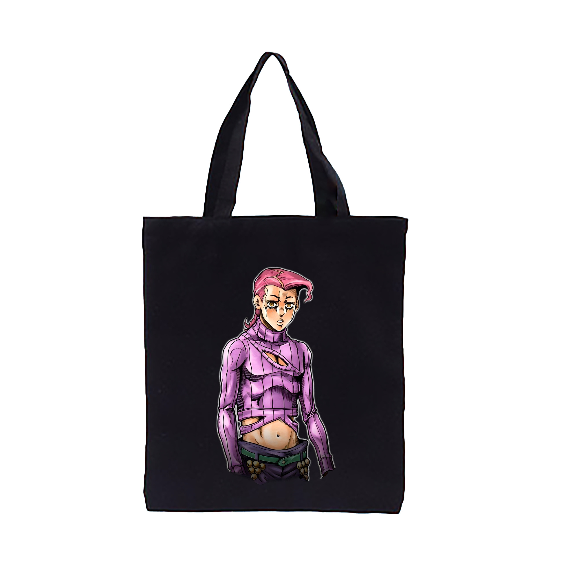 （画像用） ジョジョの奇妙な冒険 ビネガー?ドッピオ JoJo's Bizarre Adventure Vinegar Doppio 縦型キャンバス生地手提げバッグ　トートバッグ