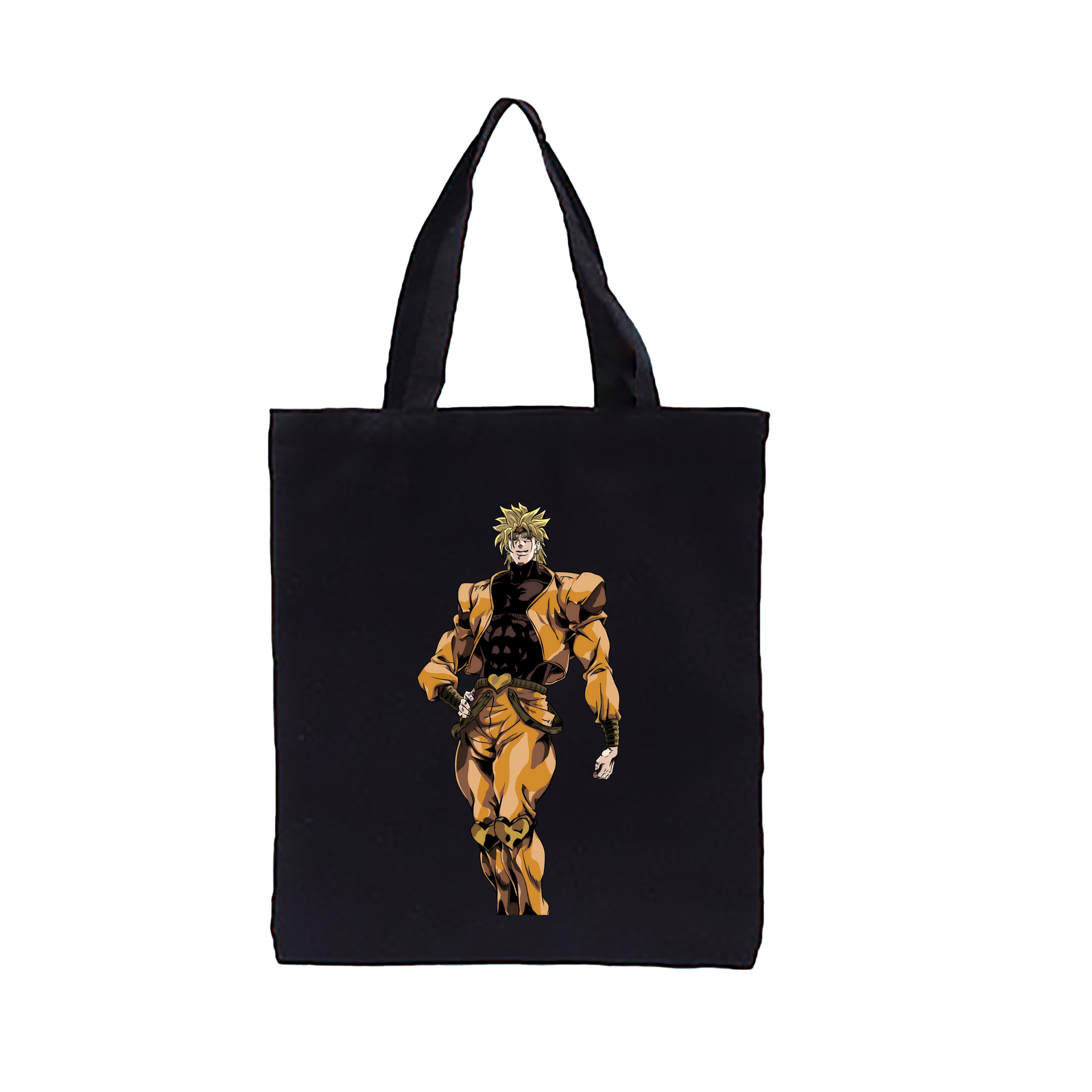 （画像用） ジョジョの奇妙な冒険 ディオ?ブランドー JoJo's Bizarre Adventure Dio Brando 縦型キャンバス生地手提げバッグ　トートバッグ