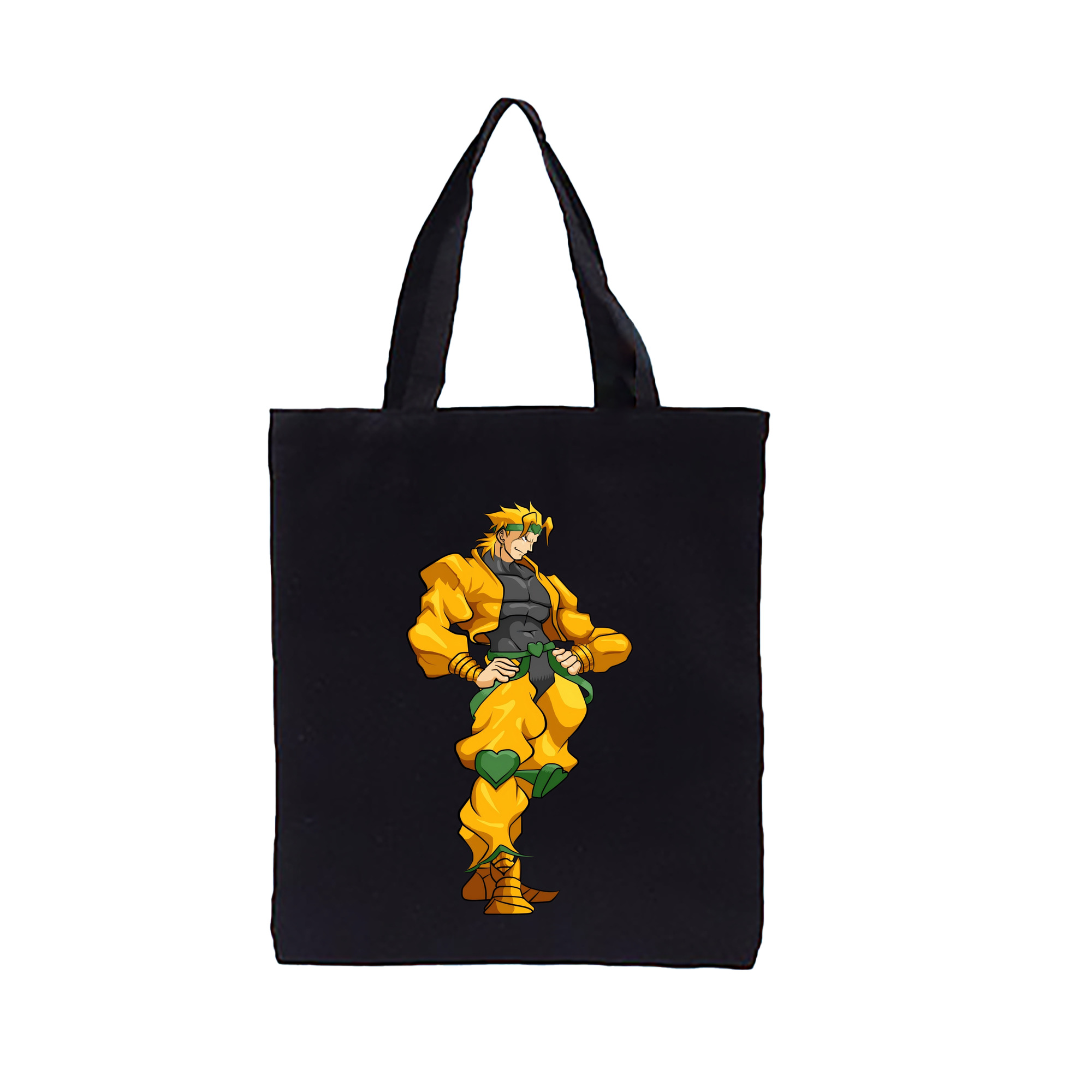 （画像用） ジョジョの奇妙な冒険 ディオ?ブランドー JoJo's Bizarre Adventure Dio Brando 縦型キャンバス生地手提げバッグ　トートバッグ