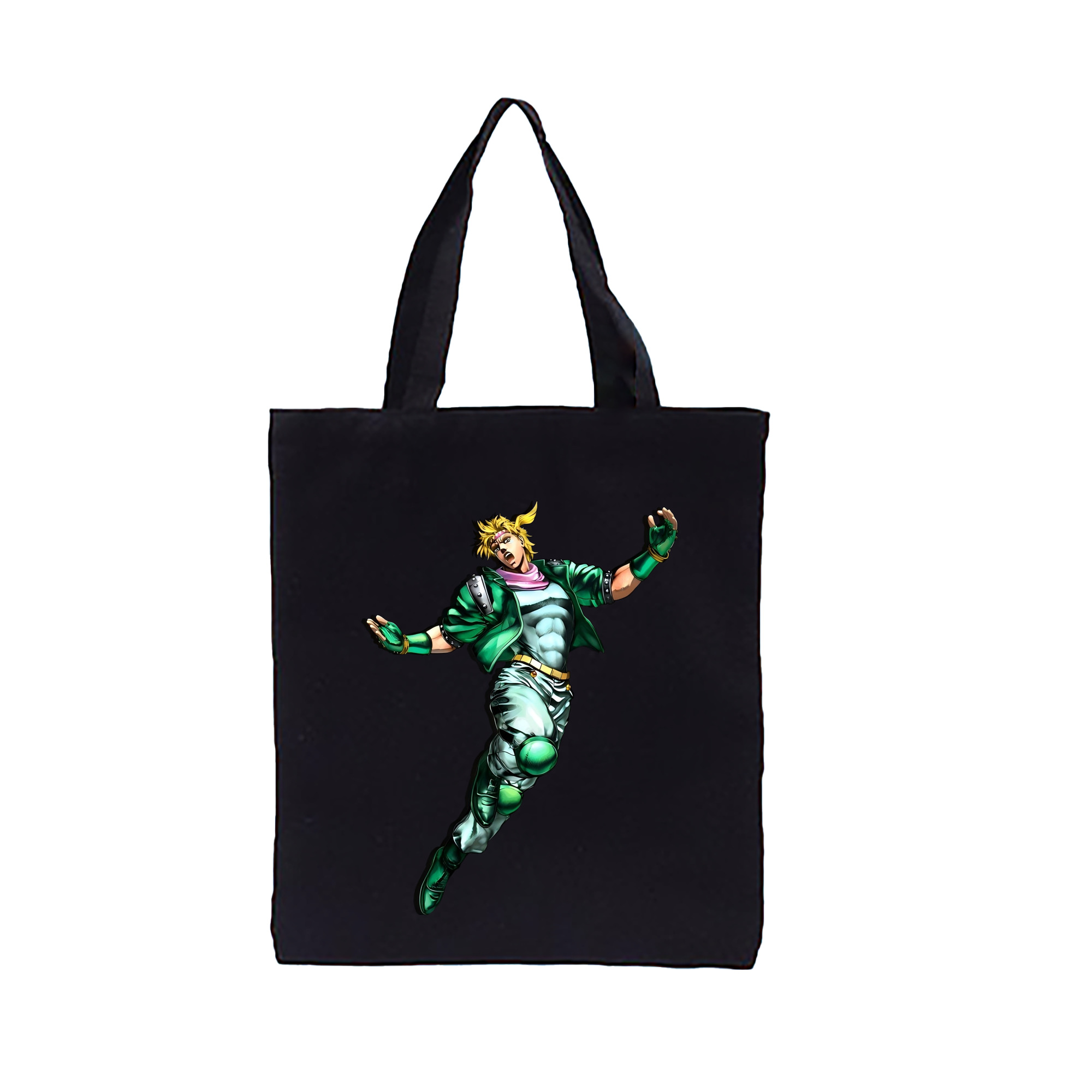（画像用） ジョジョの奇妙な冒険 ディオ?ブランドー JoJo's Bizarre Adventure Dio Brando 縦型キャンバス生地手提げバッグ　トートバッグ