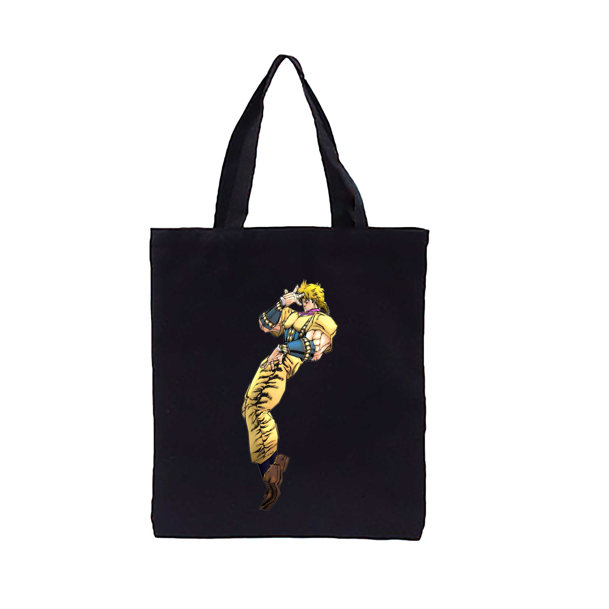 （画像用） ジョジョの奇妙な冒険 ディオ?ブランドー JoJo's Bizarre Adventure Dio Brando 縦型キャンバス生地手提げバッグ　トートバッグ