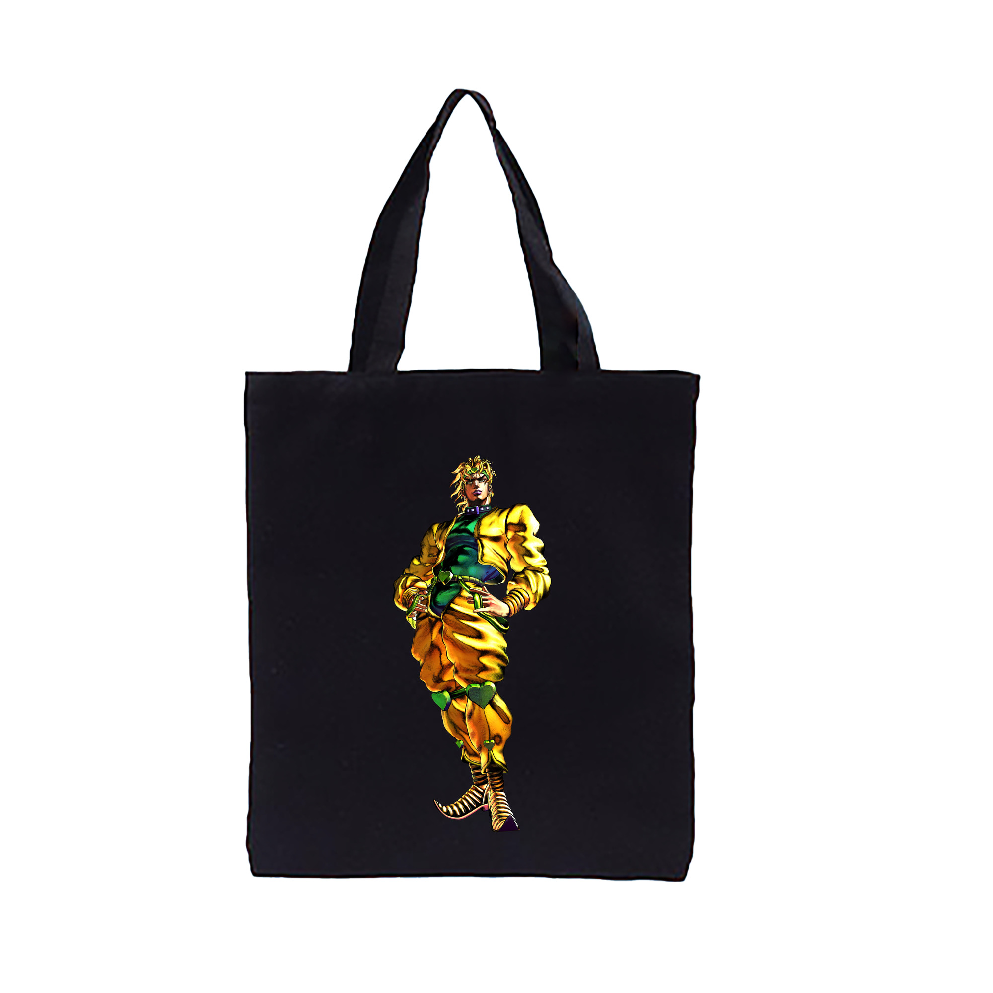 （画像用） ジョジョの奇妙な冒険 ディオ?ブランドー JoJo's Bizarre Adventure Dio Brando 縦型キャンバス生地手提げバッグ　トートバッグ