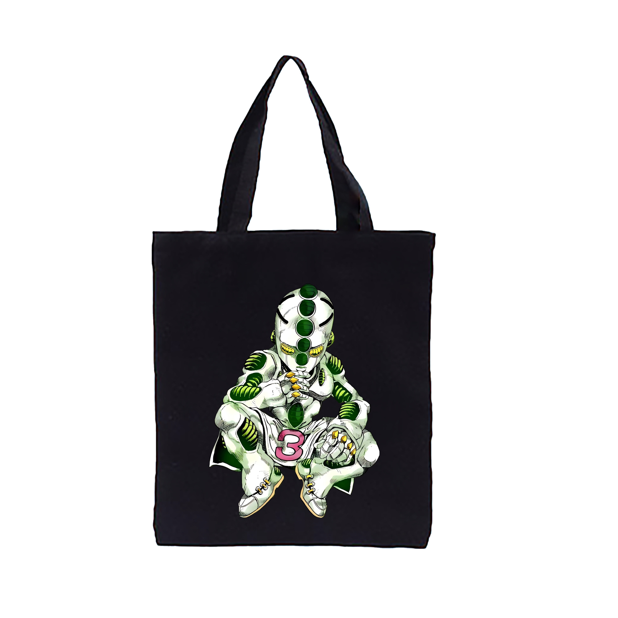 （画像用） ジョジョの奇妙な冒険 広瀨康一 JoJo's Bizarre Adventure Hirose Koichi 縦型キャンバス生地手提げバッグ　トートバッグ