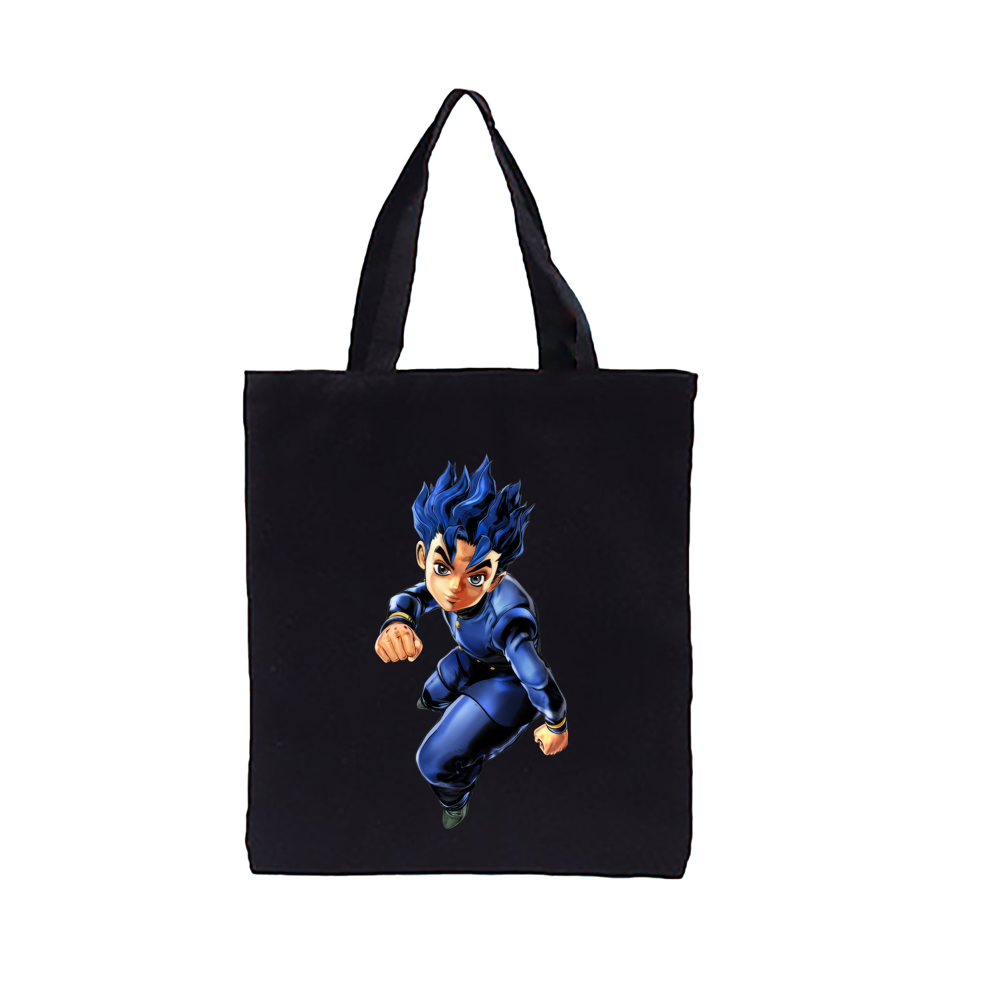 （画像用） ジョジョの奇妙な冒険 広瀨康一 JoJo's Bizarre Adventure Hirose Koichi 縦型キャンバス生地手提げバッグ　トートバッグ