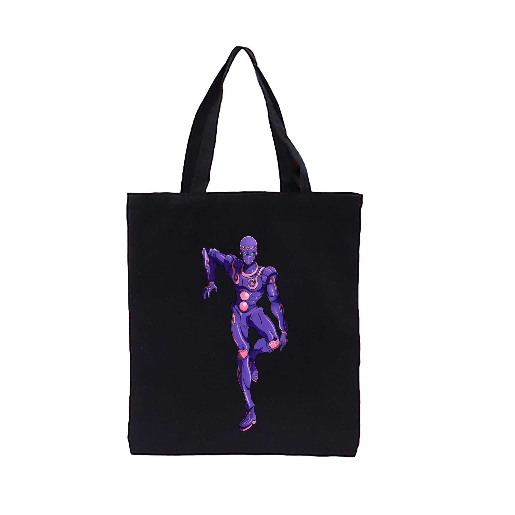 （画像用） ジョジョの奇妙な冒険 JoJo's Bizarre Adventure 縦型キャンバス生地手提げバッグ　トートバッグ