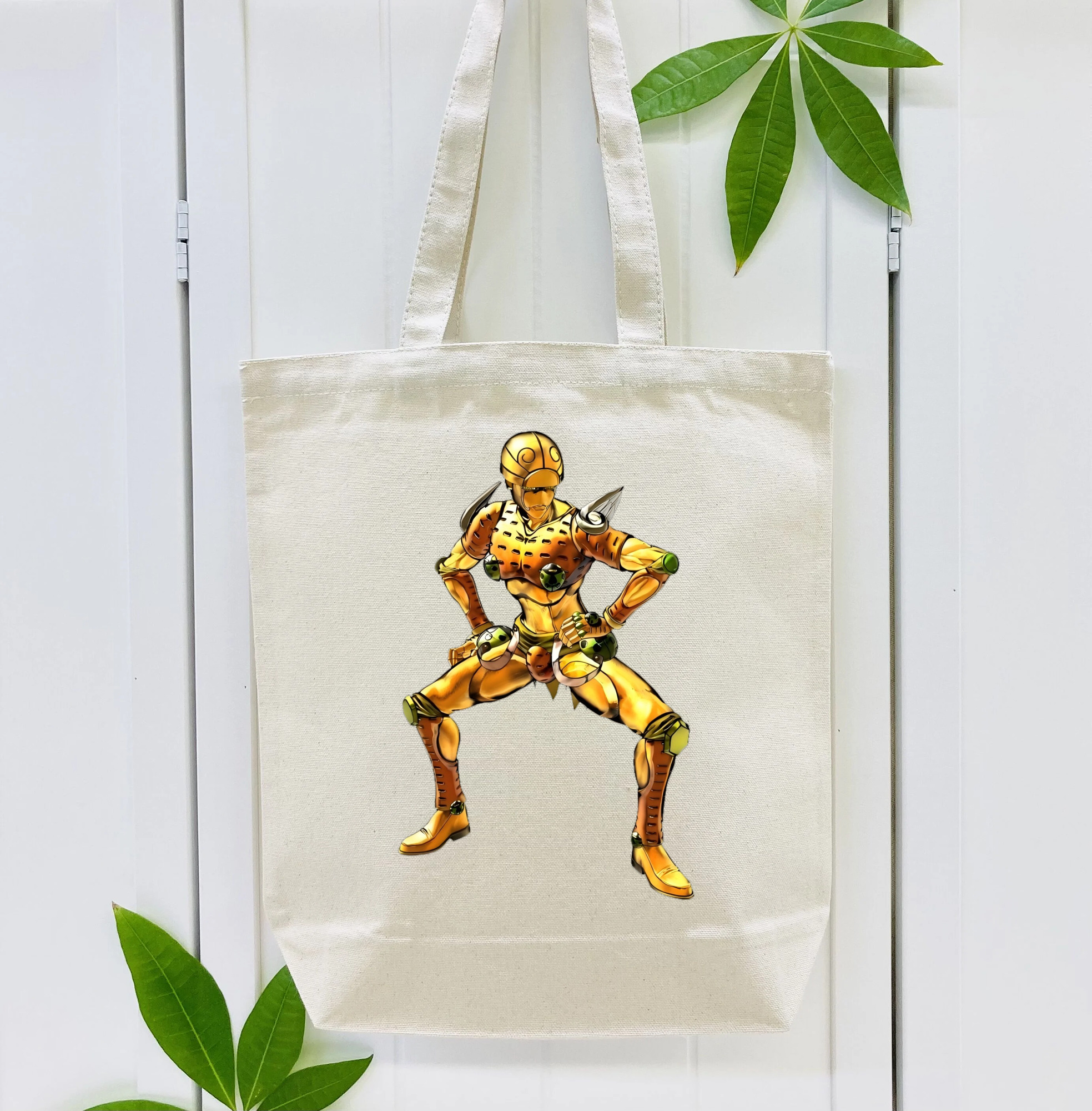 ジョジョの奇妙な冒険 ジョルノ?ジョバァーナ JoJo's Bizarre Adventure Giorno Giovanna 縦型キャンバス生地手提げバッグ　トートバッグ