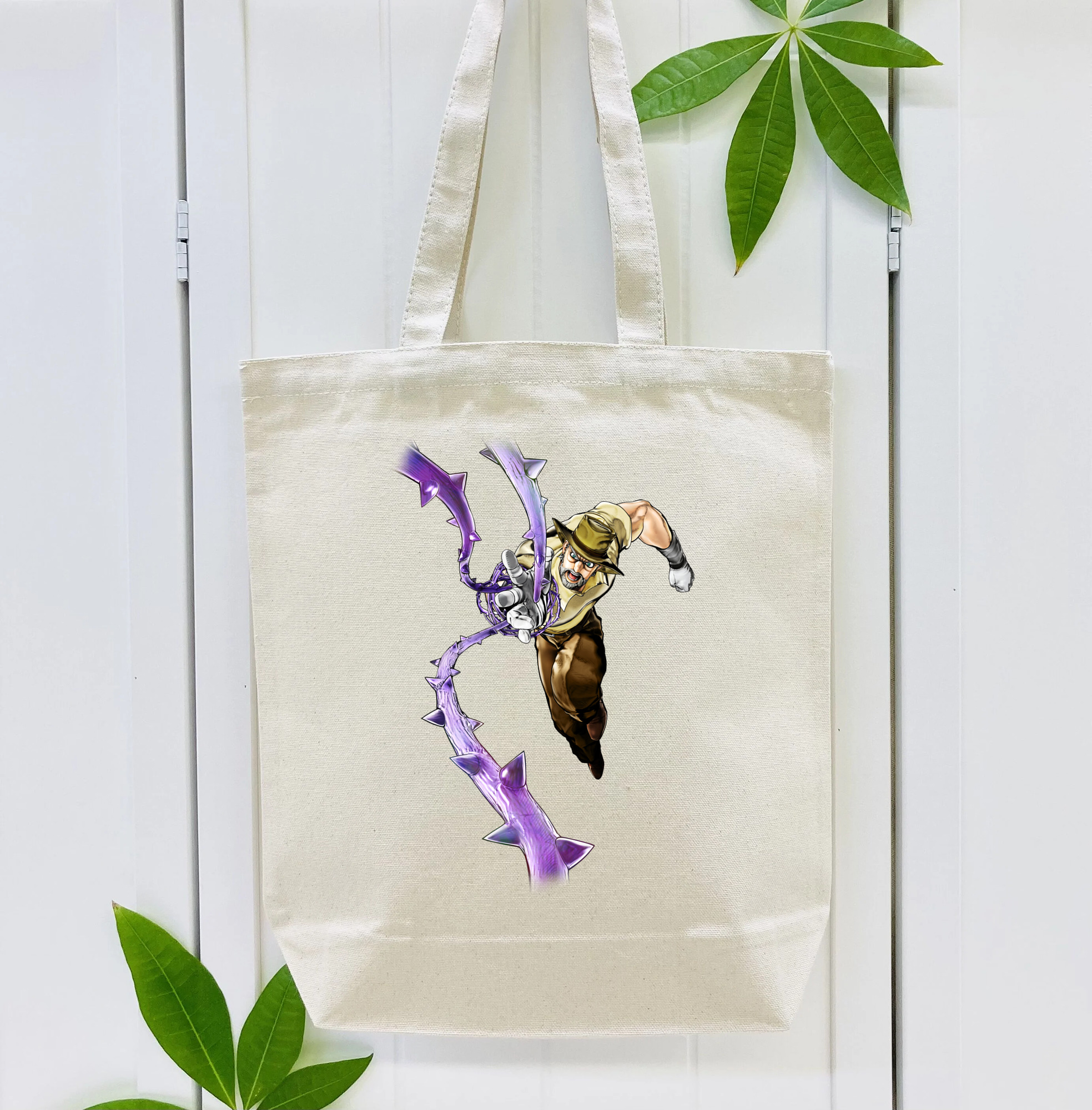 ジョジョの奇妙な冒険 ジョセフ?ジョースター JoJo's Bizarre Adventure Joseph Joestar 縦型キャンバス生地手提げバッグ　トートバッグ