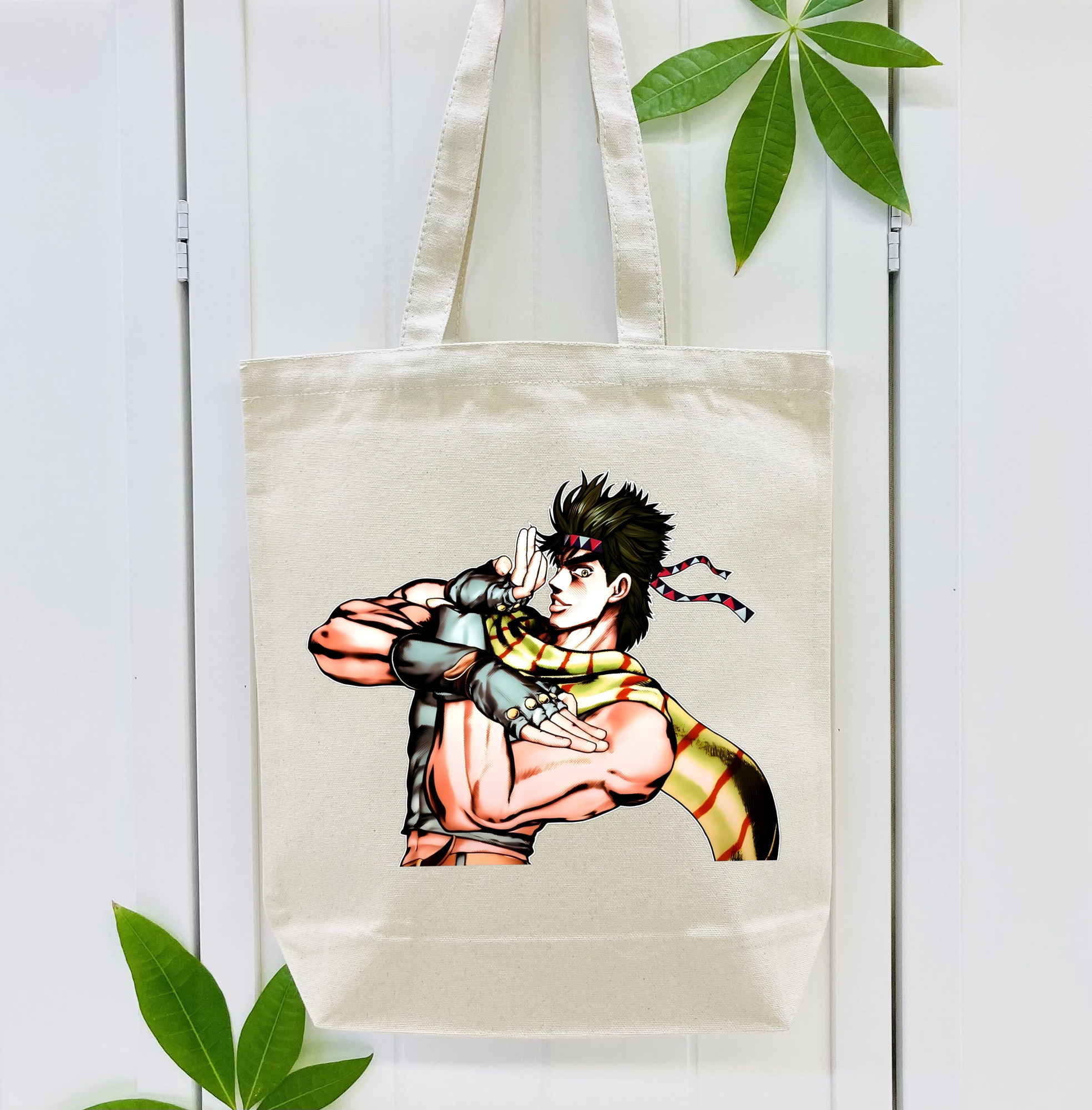 ジョジョの奇妙な冒険 ジョセフ?ジョースター JoJo's Bizarre Adventure Joseph Joestar 縦型キャンバス生地手提げバッグ　トートバッグ