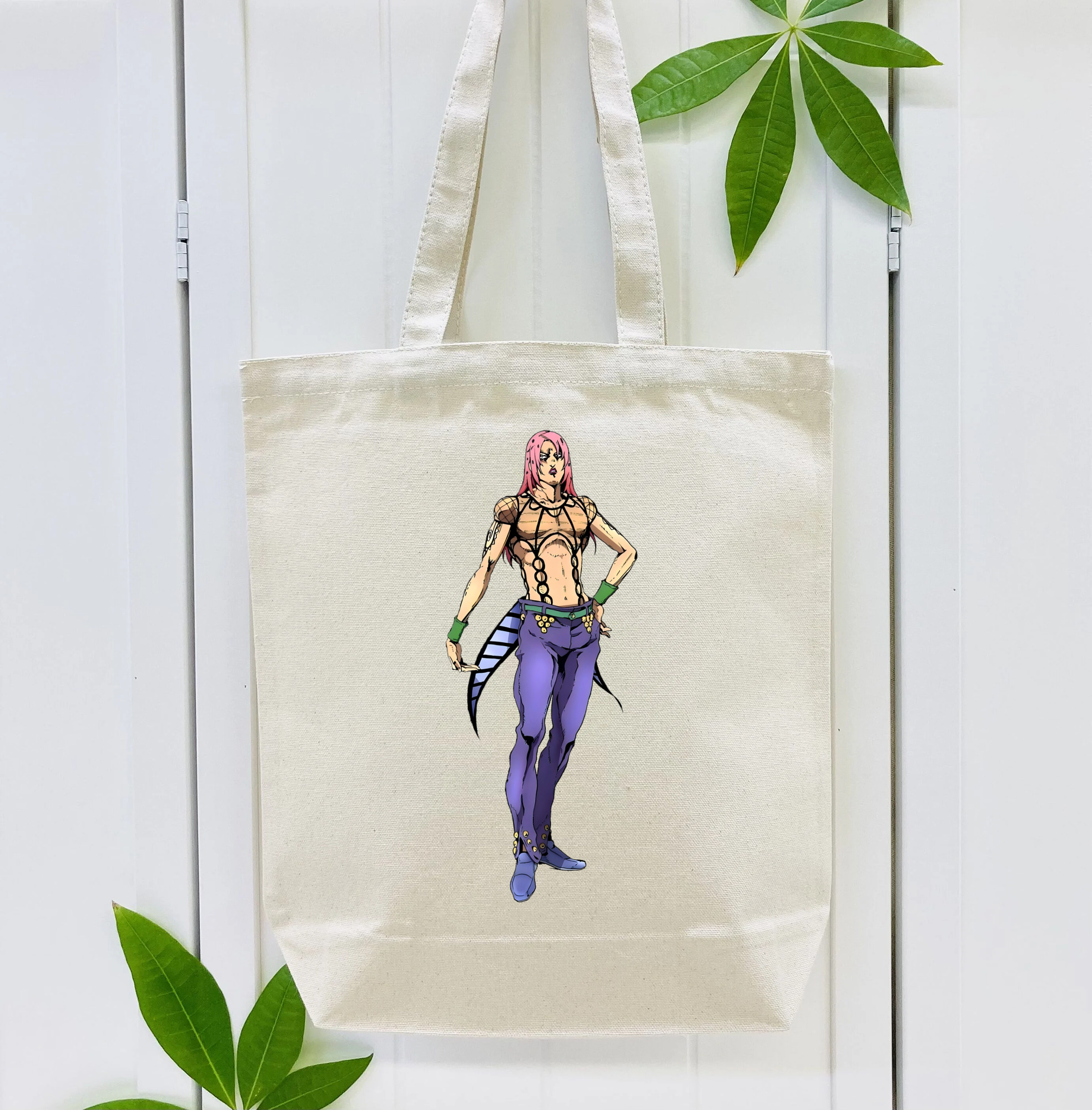 ジョジョの奇妙な冒険 ビネガー?ドッピオ JoJo's Bizarre Adventure Vinegar Doppio 縦型キャンバス生地手提げバッグ　トートバッグ