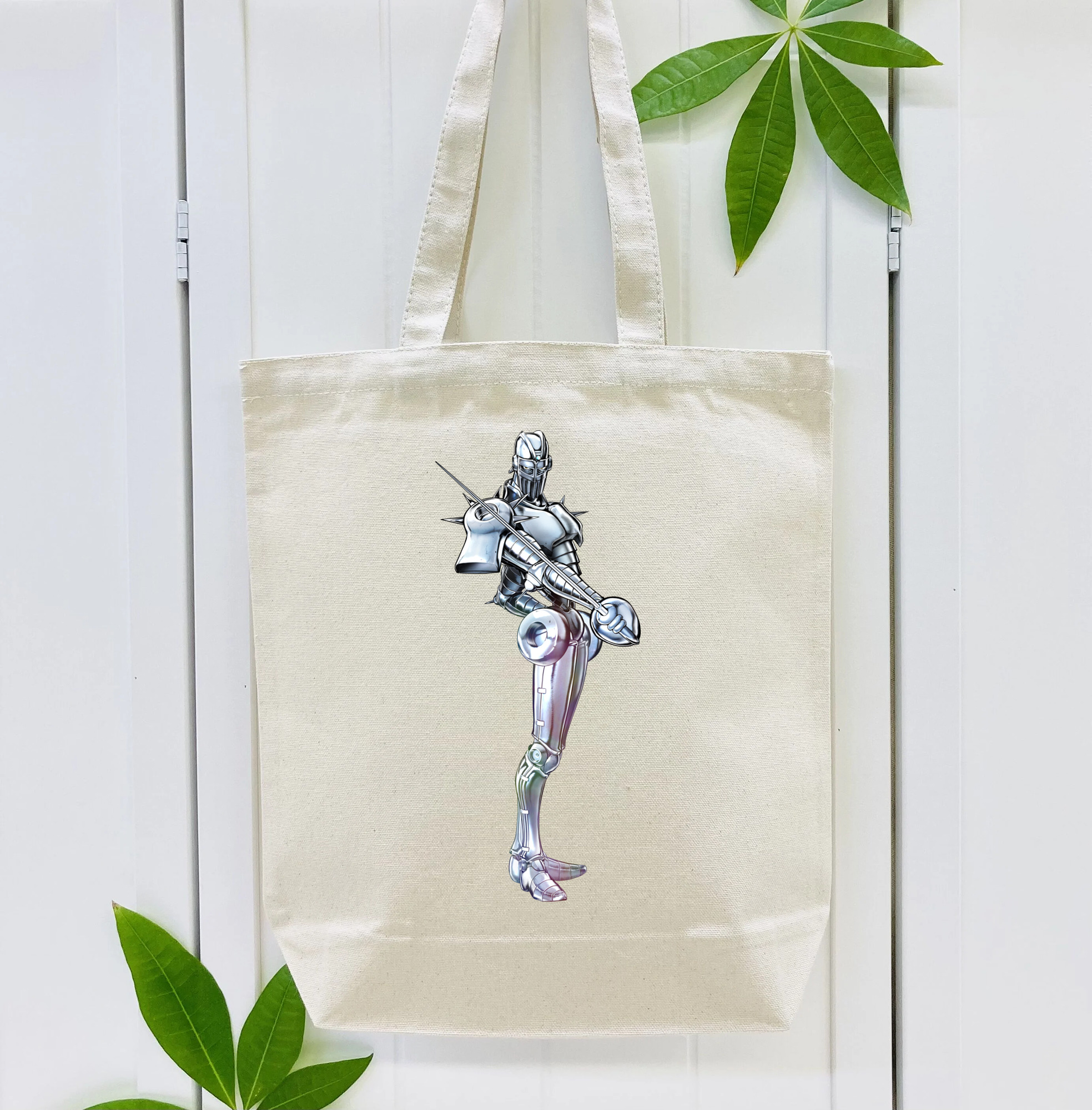 ジョジョの奇妙な冒険 ジャン＝ピエール?ポルナレフ JoJo's Bizarre Adventure Jan Pierre Polnareff 縦型キャンバス生地手提げバッグ　トートバッグ