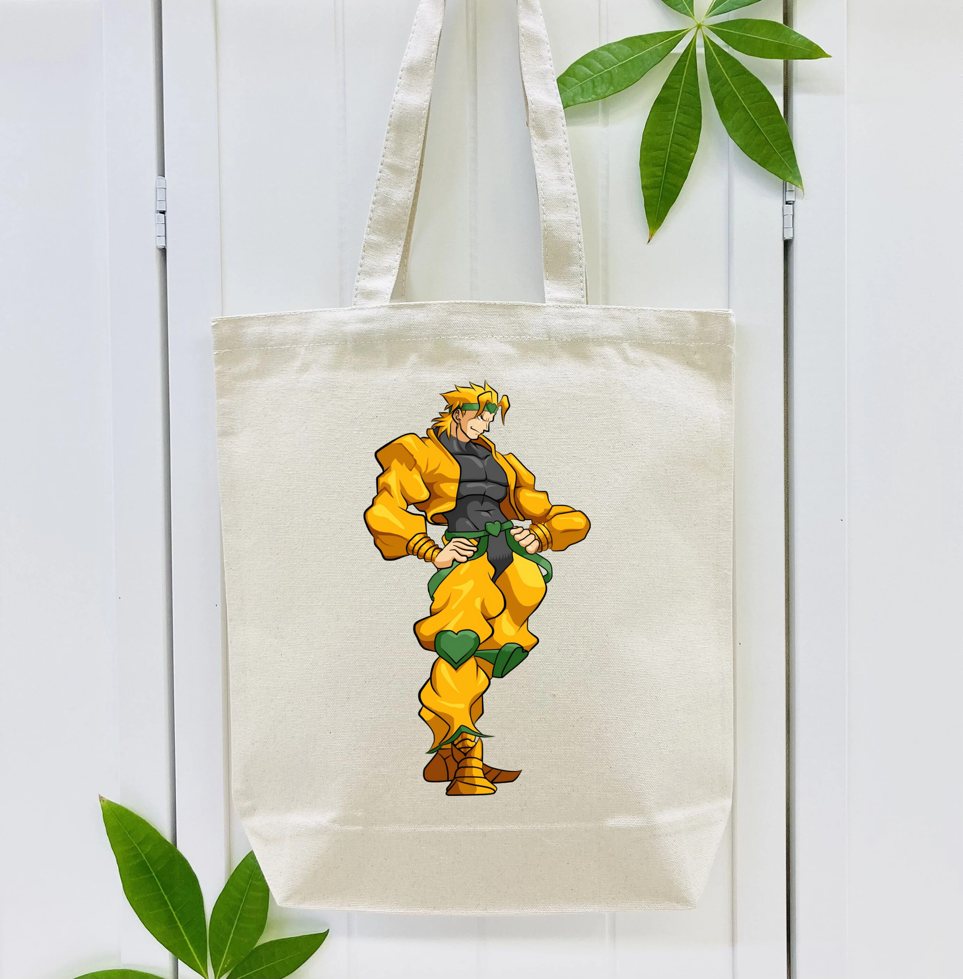 ジョジョの奇妙な冒険 ディオ?ブランドー JoJo's Bizarre Adventure Dio Brando 縦型キャンバス生地手提げバッグ　トートバッグ
