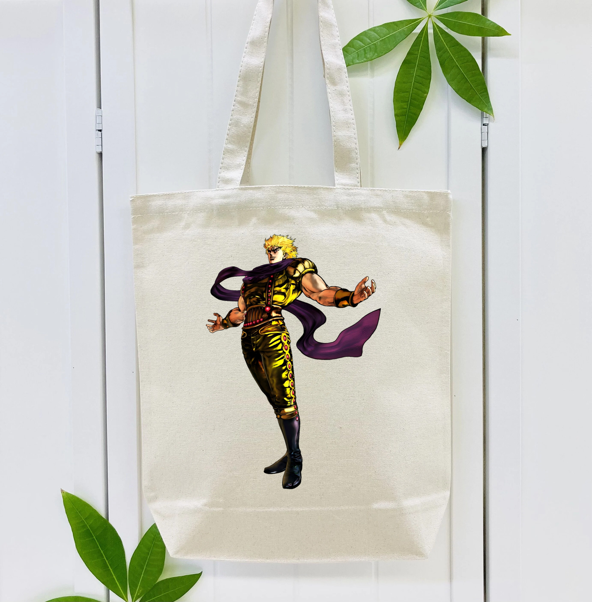 ジョジョの奇妙な冒険 ディオ?ブランドー JoJo's Bizarre Adventure Dio Brando 縦型キャンバス生地手提げバッグ　トートバッグ