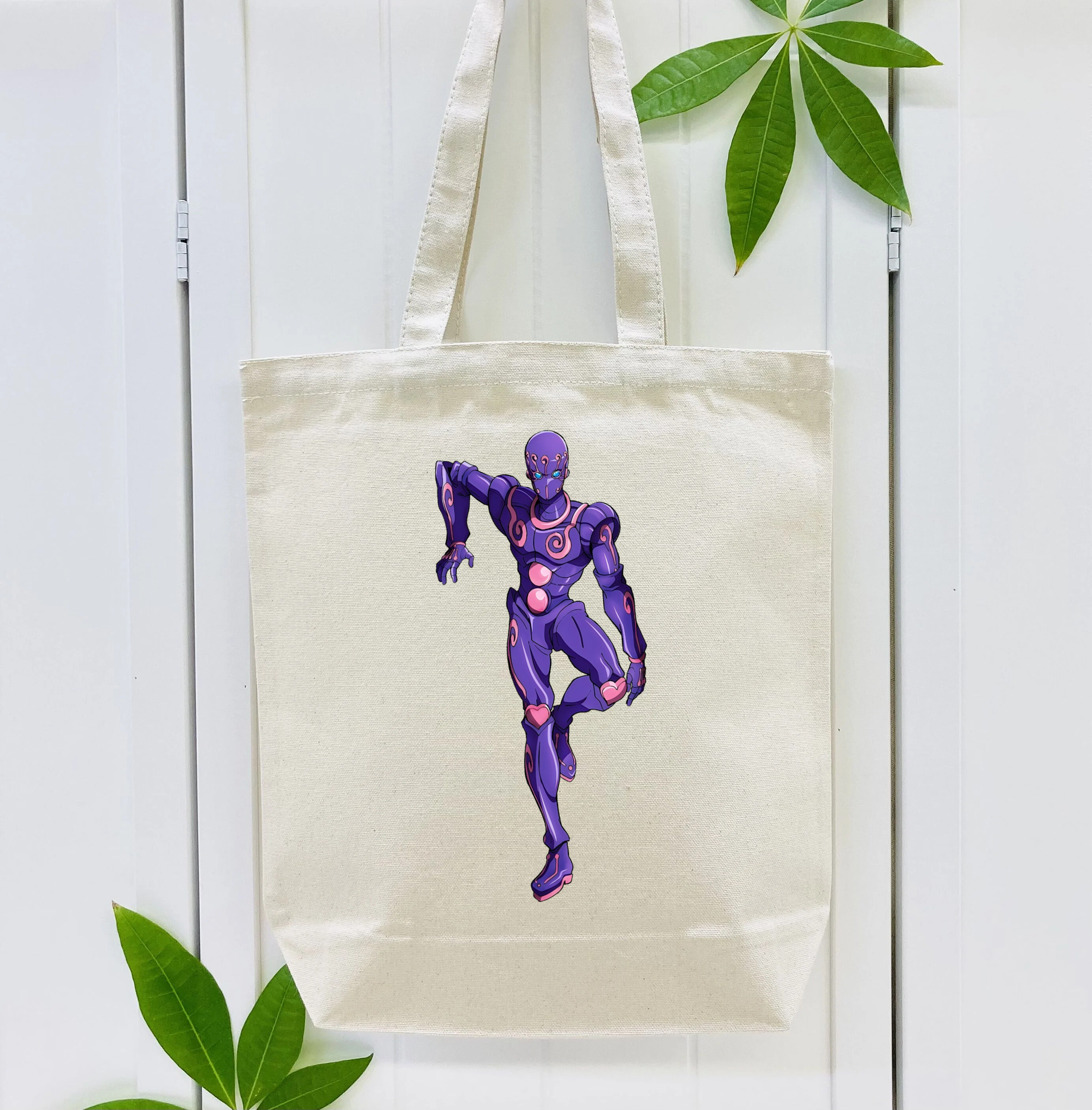 ジョジョの奇妙な冒険 JoJo's Bizarre Adventure 縦型キャンバス生地手提げバッグ　トートバッグ