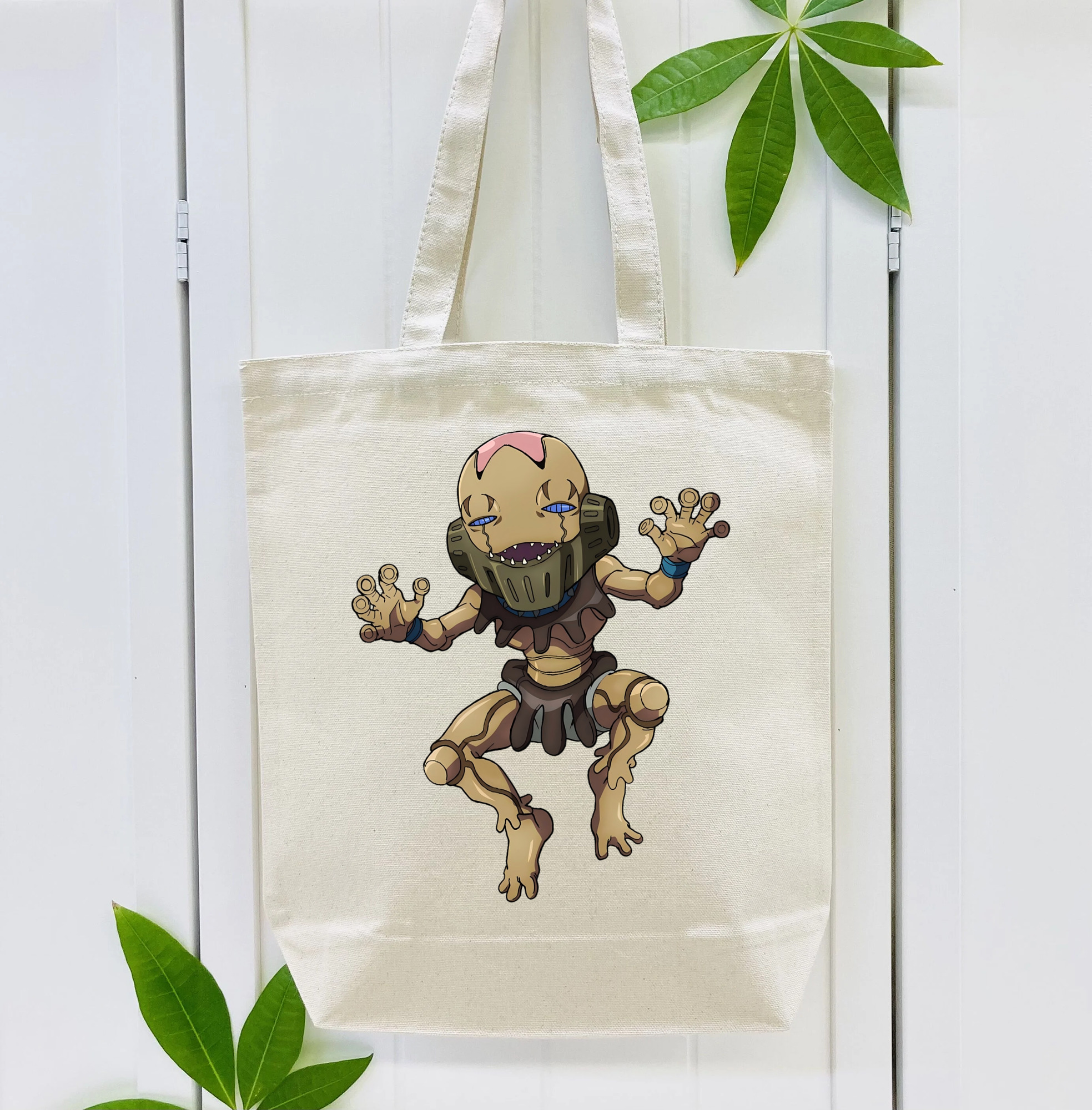 ジョジョの奇妙な冒険 JoJo's Bizarre Adventure 縦型キャンバス生地手提げバッグ　トートバッグ